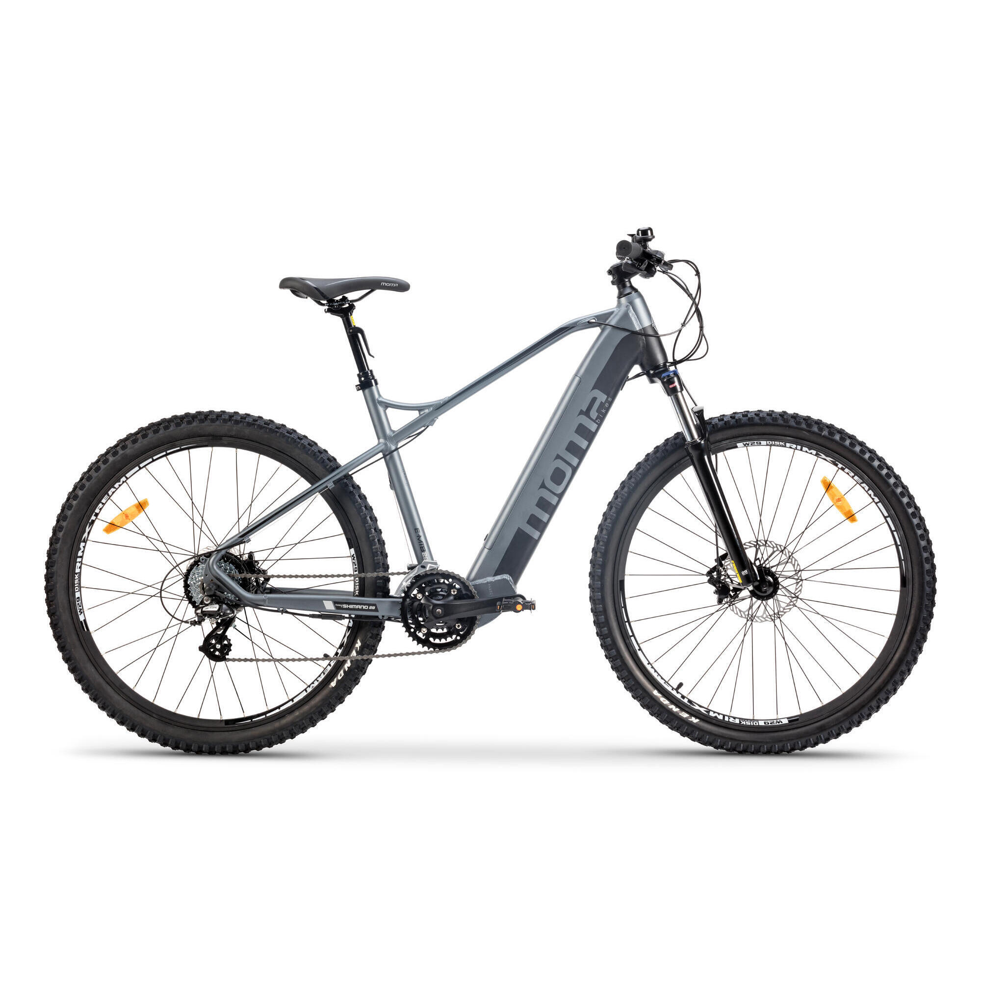 Rower elektryczny górski z przednim zawieszeniem E-MTB 29'' zasięg do 120 km