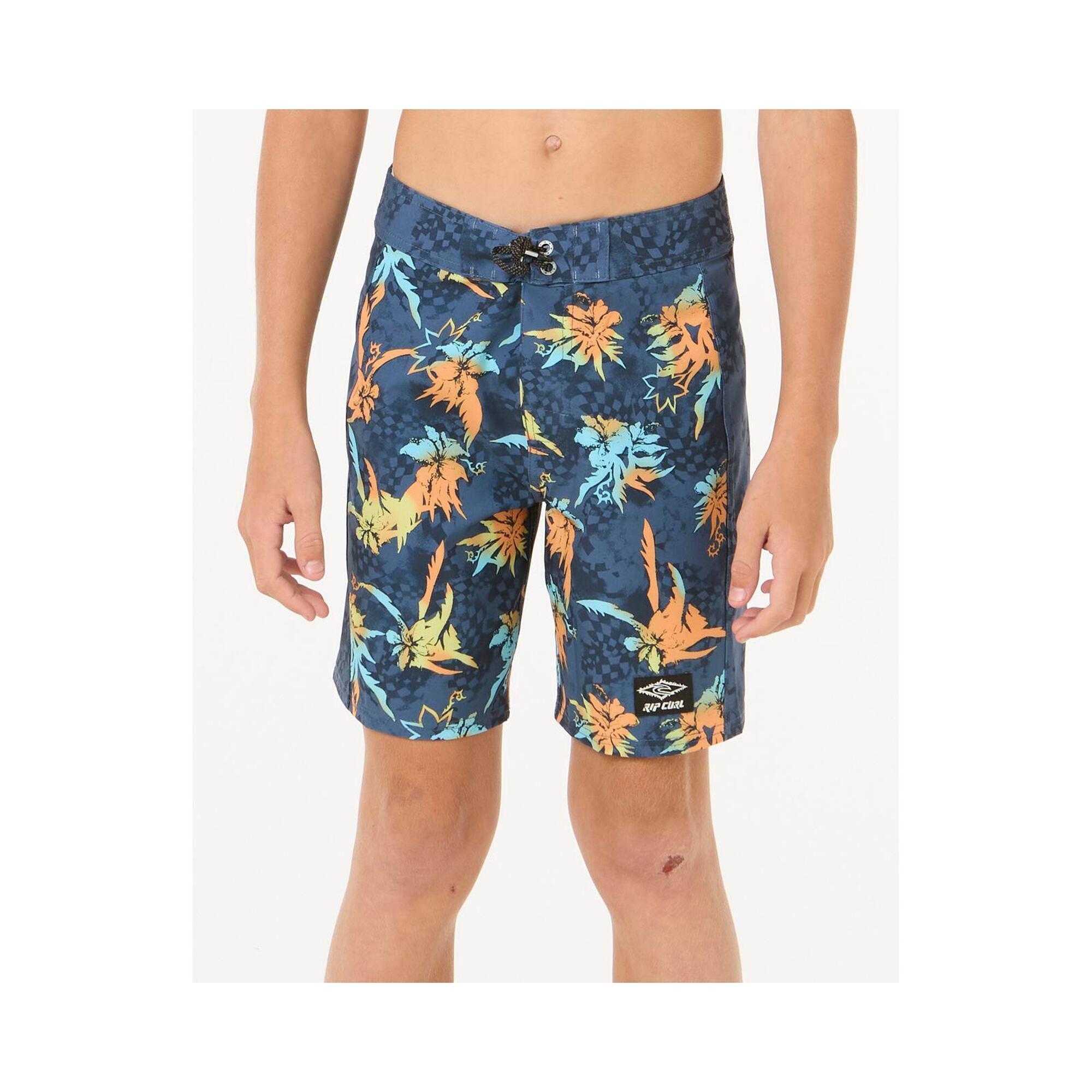 Spodenki surfingowe dla dzieci Rip Curl Mirage Raw Energy - Boy Granatowy