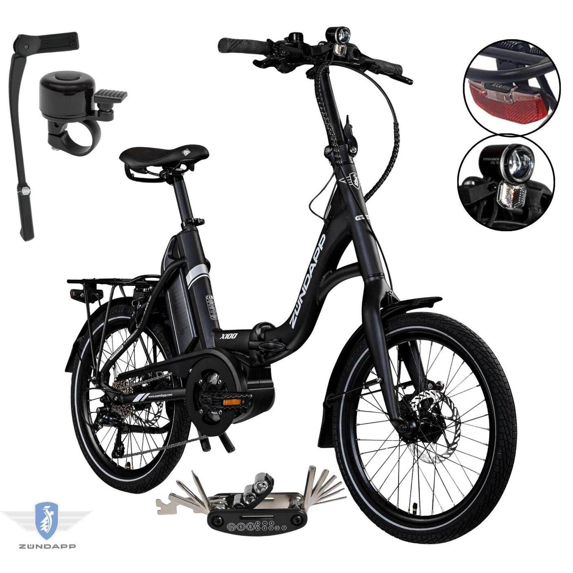 Rower Elektryczny Składany 20" Bosch 250W Hydraulika Składak 25km/h 400Wh