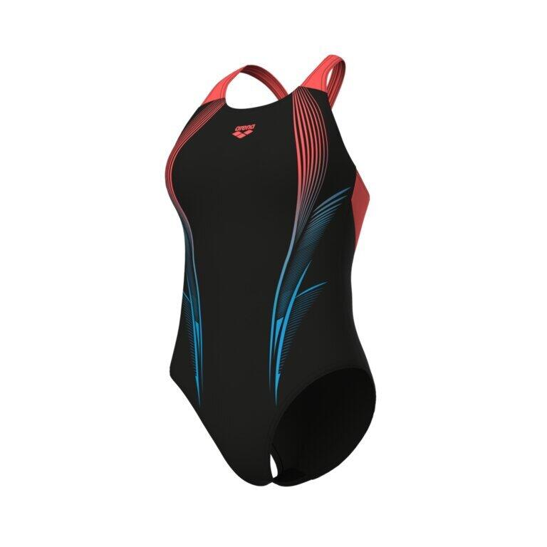 Damski kostium kąpielowy 1-częściowy Arena Blast V Back