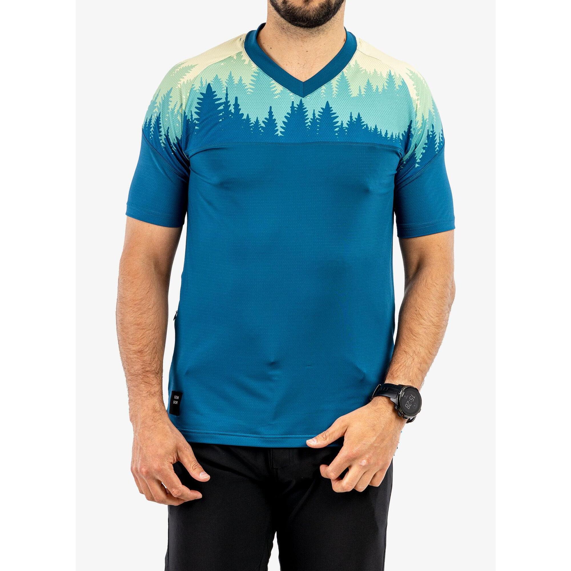 Koszulka rowerowa męska Sensor Helium Jersey SS