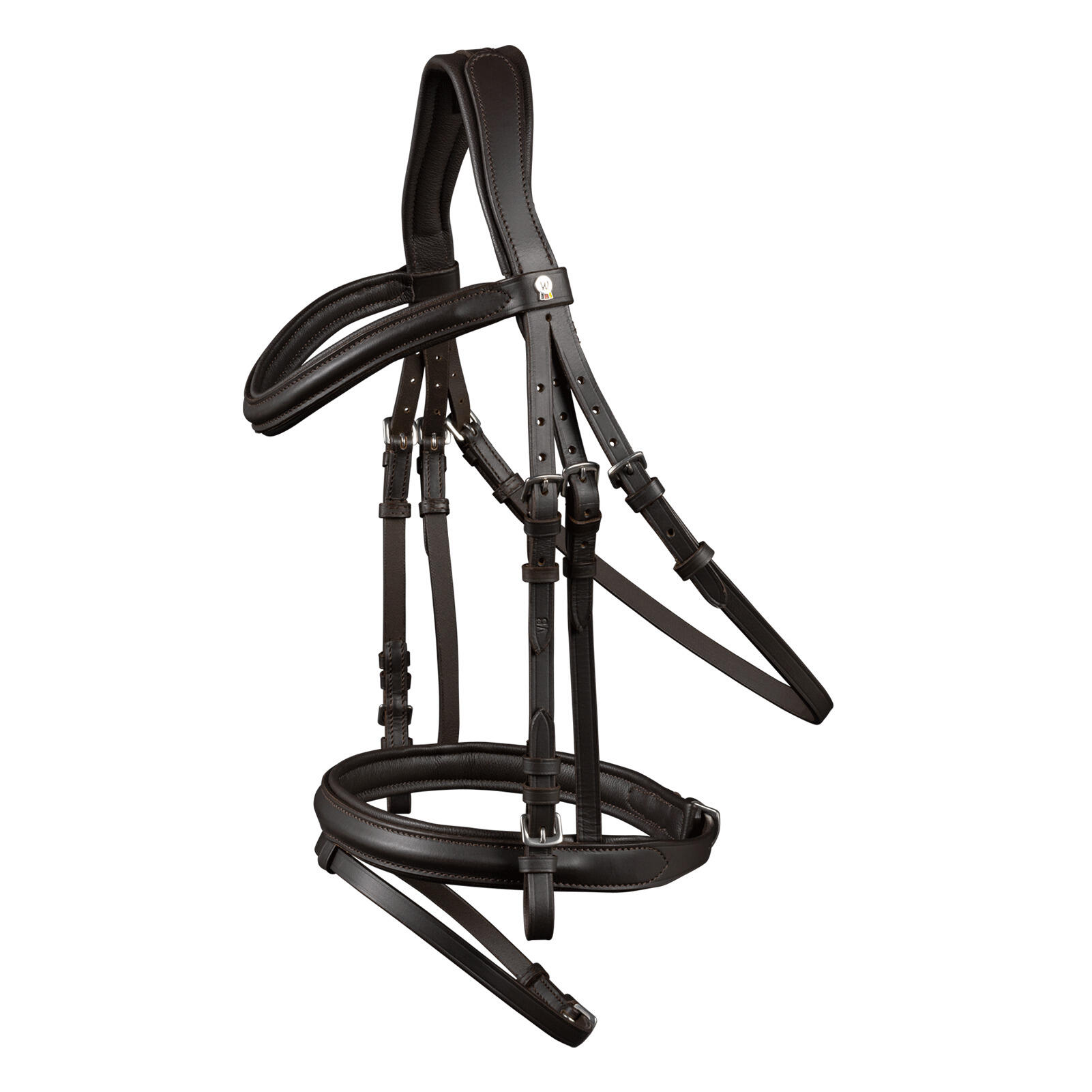 Siodło jeździeckie z krzyżową wstawą anatomiczną Waldhausen X-Line London