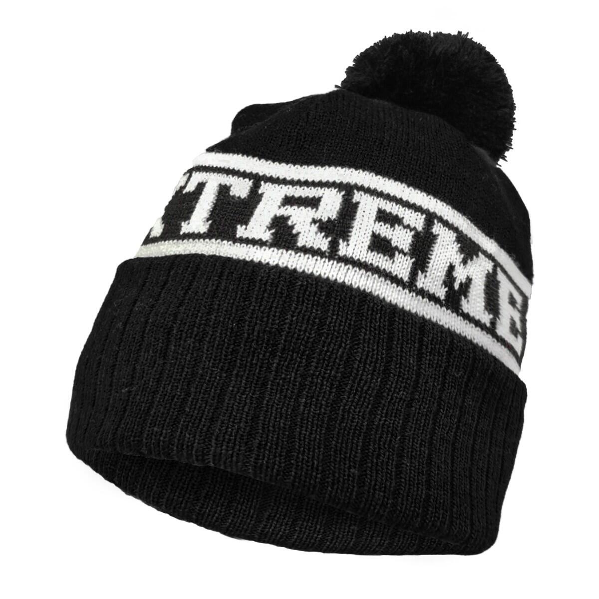 Czapka zimowa dla dorosłych EXTREME HOBBY Finisher z pomponem