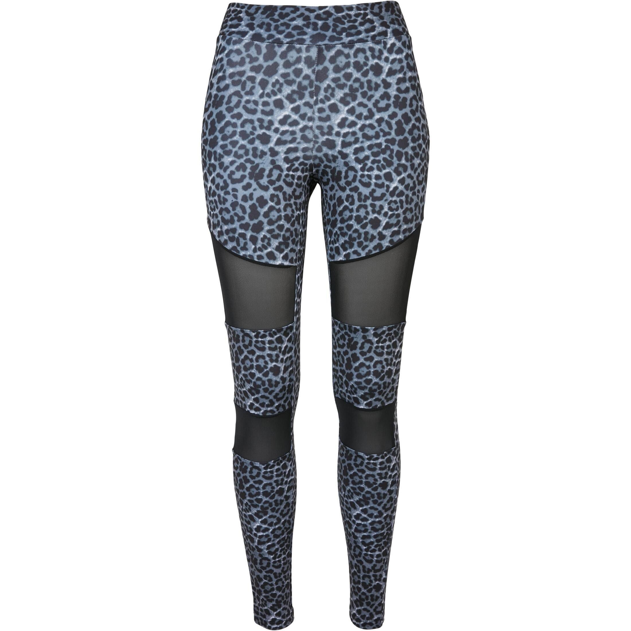 Legginsy damskie z dzianiny Urban Classics tech AOP GT
