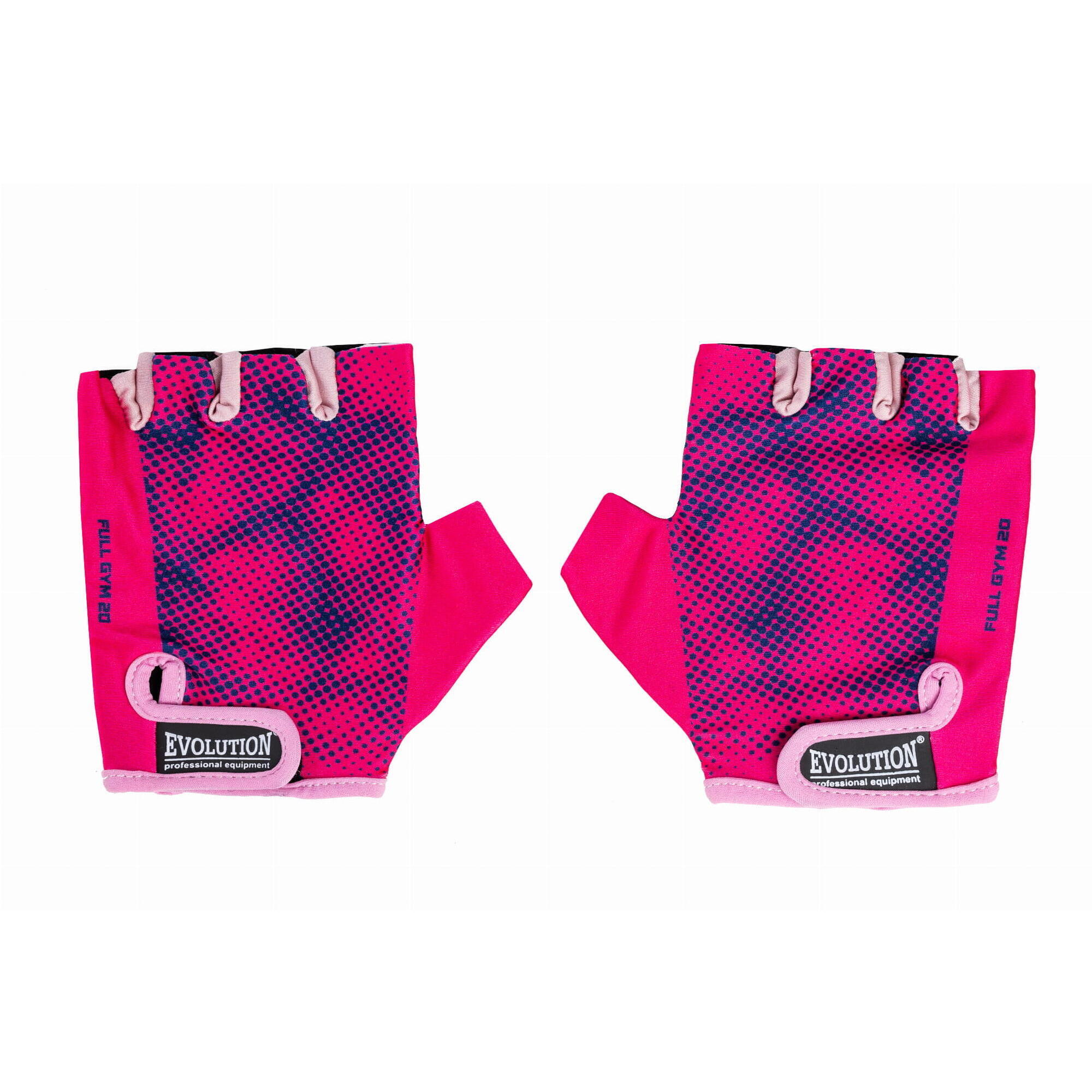 Rękawice fitness na siłownię Pink Gel Evolution Professional Equipment