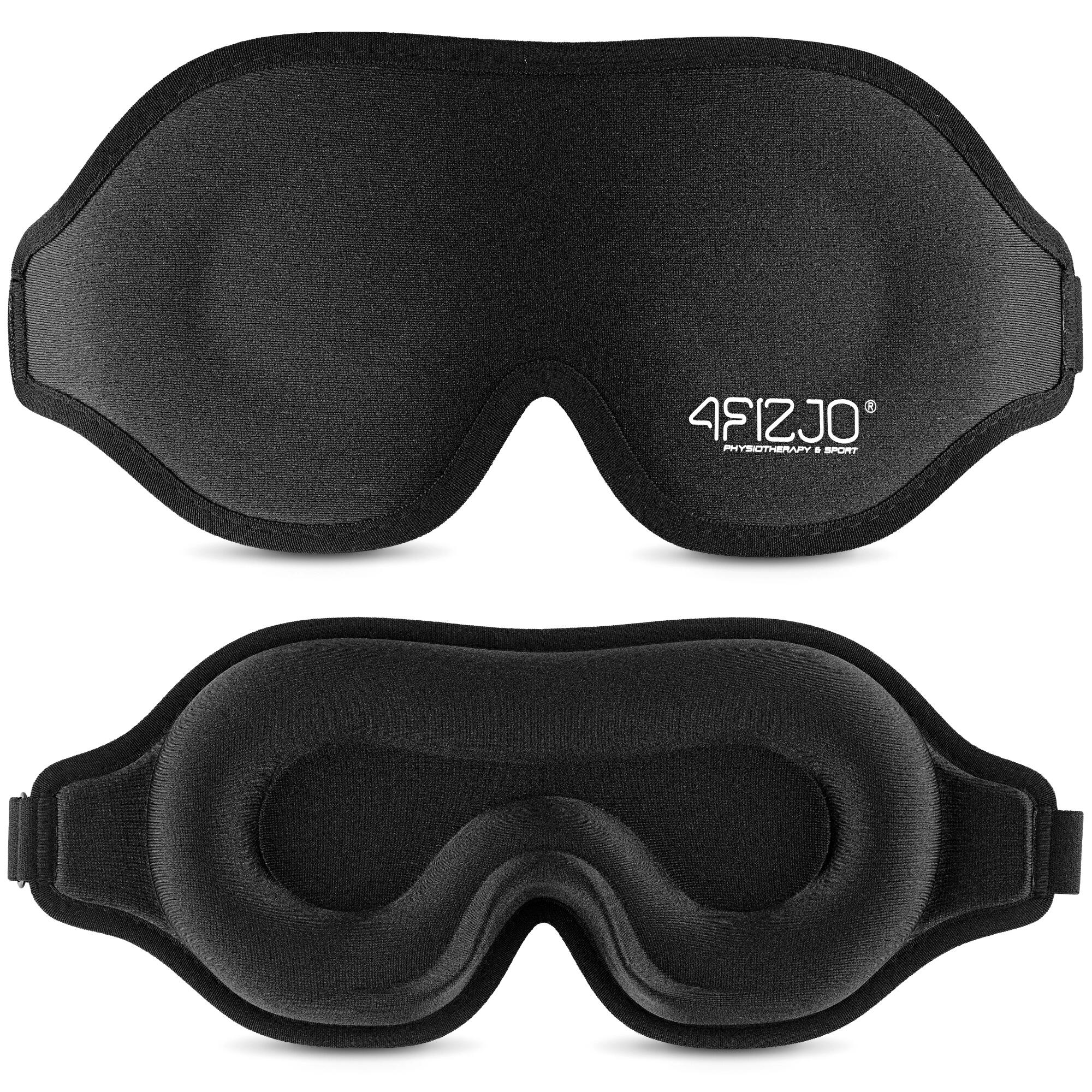 Jedwabna opaska na oczy do spania 3D