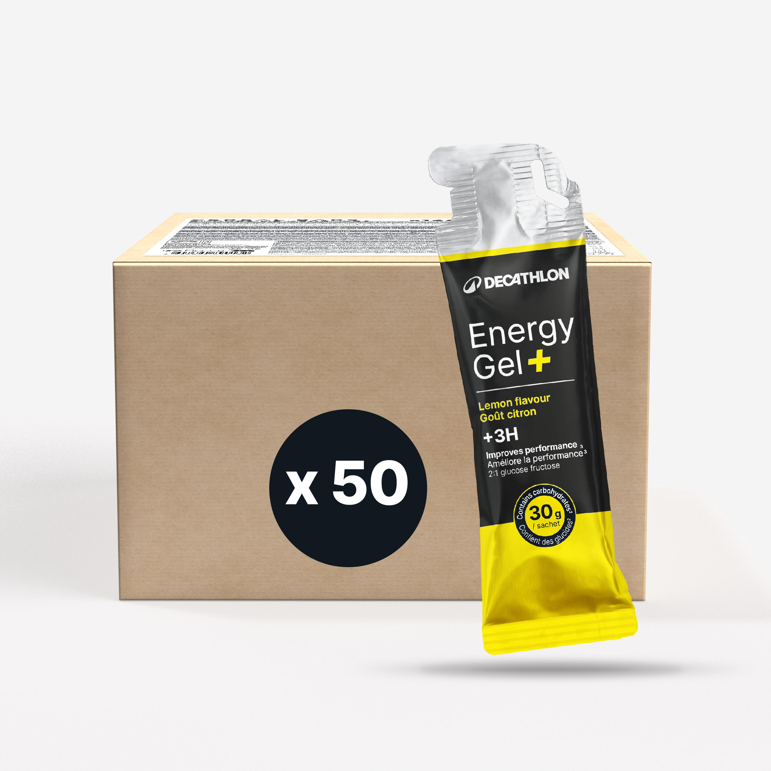 Żel energetyczny Energy Gel+ smak cytrynowy x50 wysiłek powyżej 3h