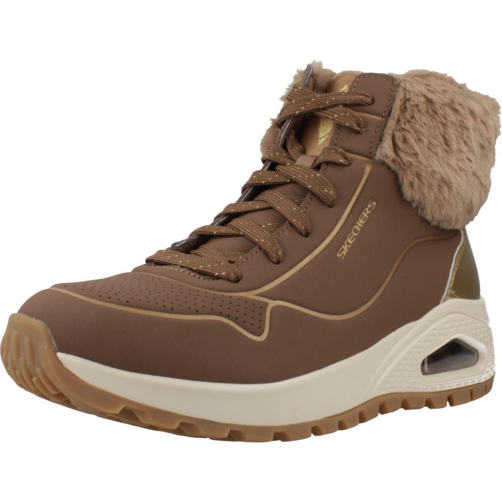 Buty SKECHERS UNO RUGGED - FALL SH Brązowy