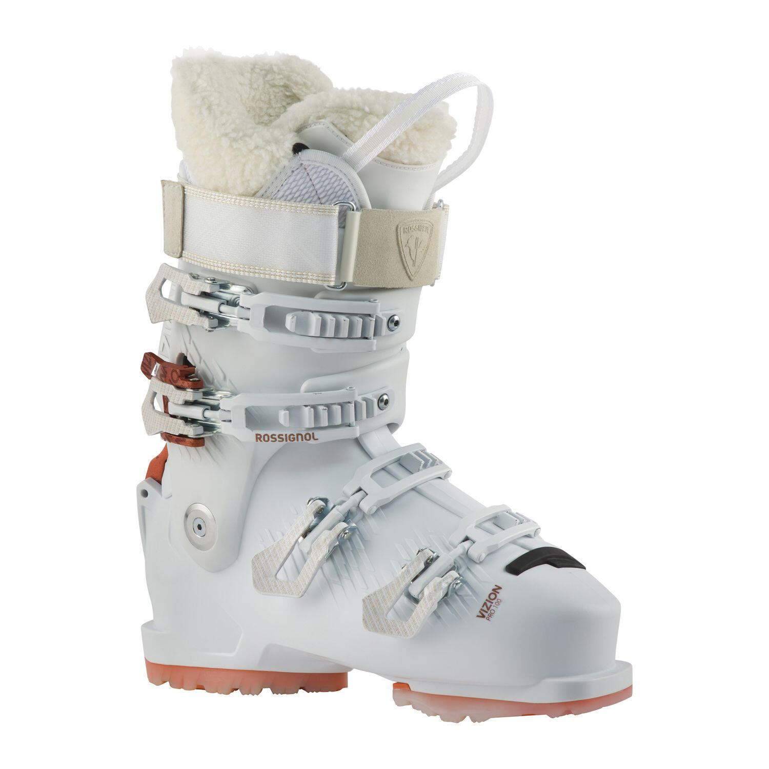 Buty narciarskie damskie ROSSIGNOL VIZION 4B PRO 100 W GW White biały