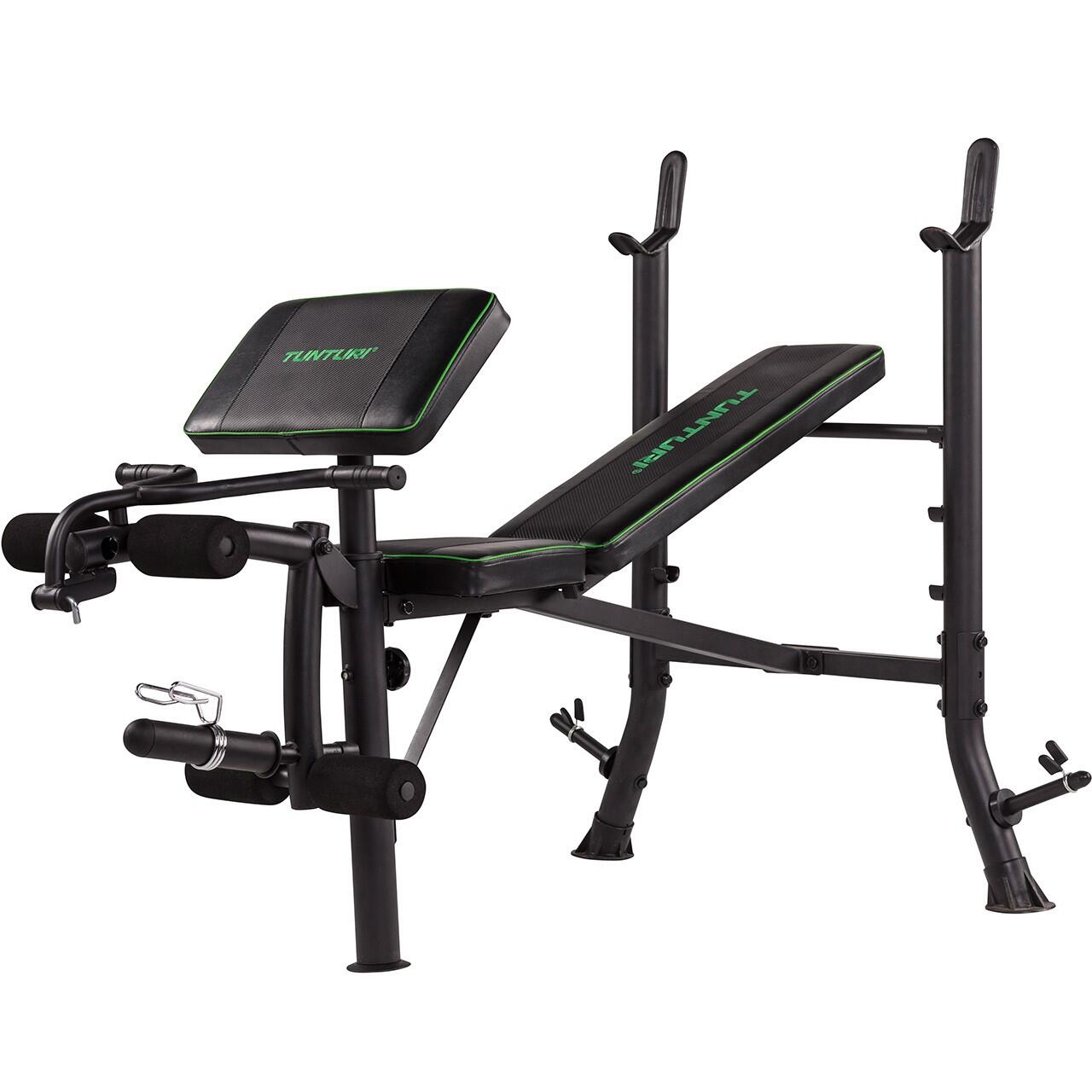 Ławka do ćwiczeń treningowa z modlitewnikiem TUNTURI WEIGHT BENCH WB40