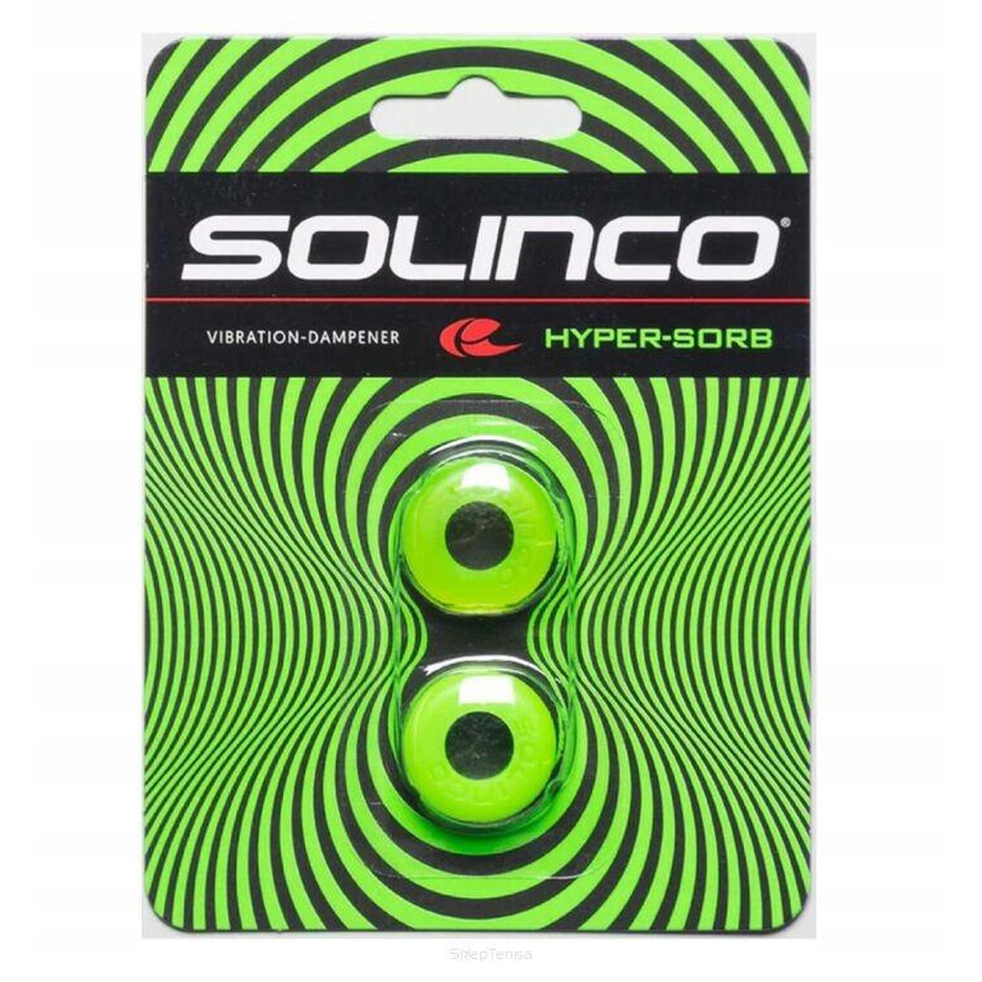 Tłumik tenisowy Solinco Vibration Damper Hyper-Sorb 2P zielone