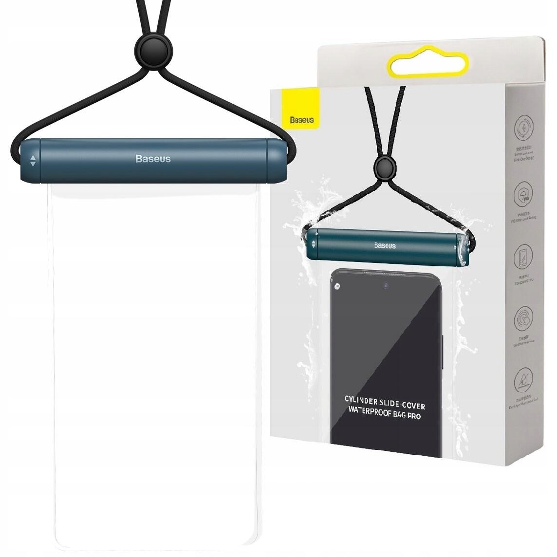 Baseus wodoodporny case etui na smyczy do wody na telefon do 7.2"