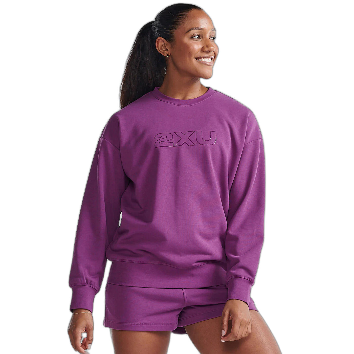 Bluza damska 2XU Motion French Terry Crew