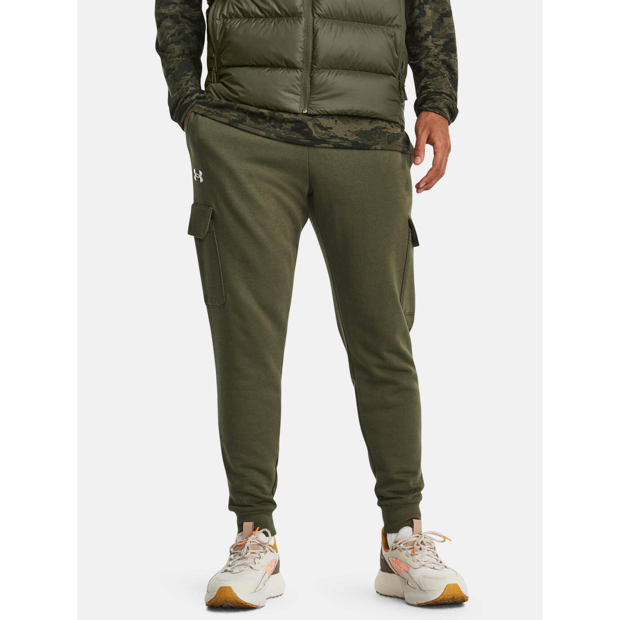 Spodnie męskie Under Armour Rival Fleece Cargo Jogger