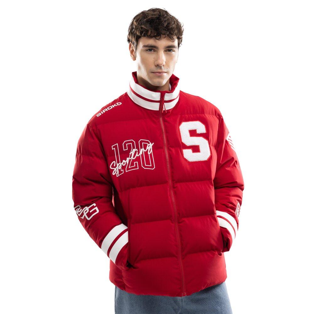 Męska kurtka puchowa 120. rocznica Real Sporting de Gijón Siroko SC120 El Bibi