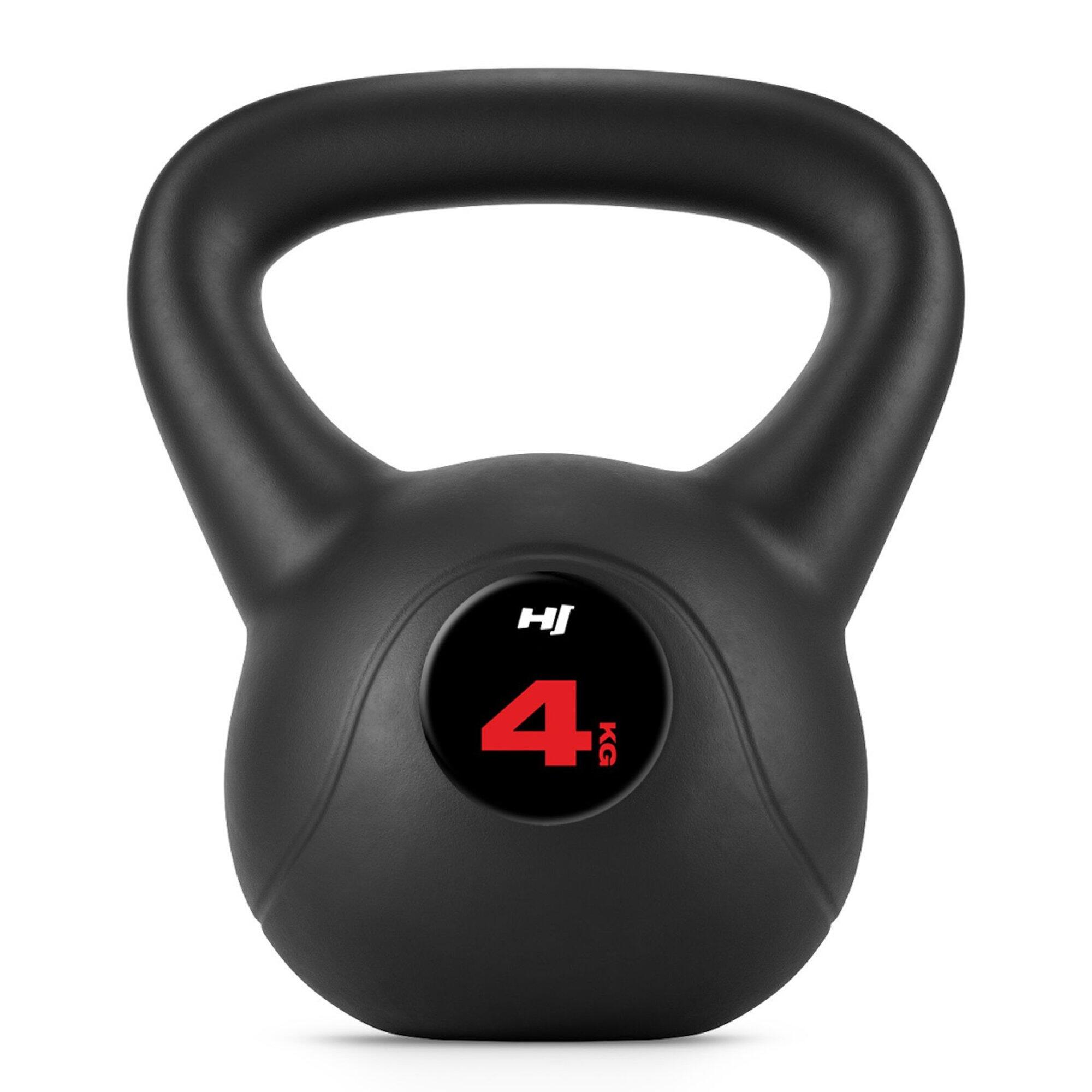 Kettlebell winylowy do treningu siłowego Hop-Sport HS-PB004KB 4kg