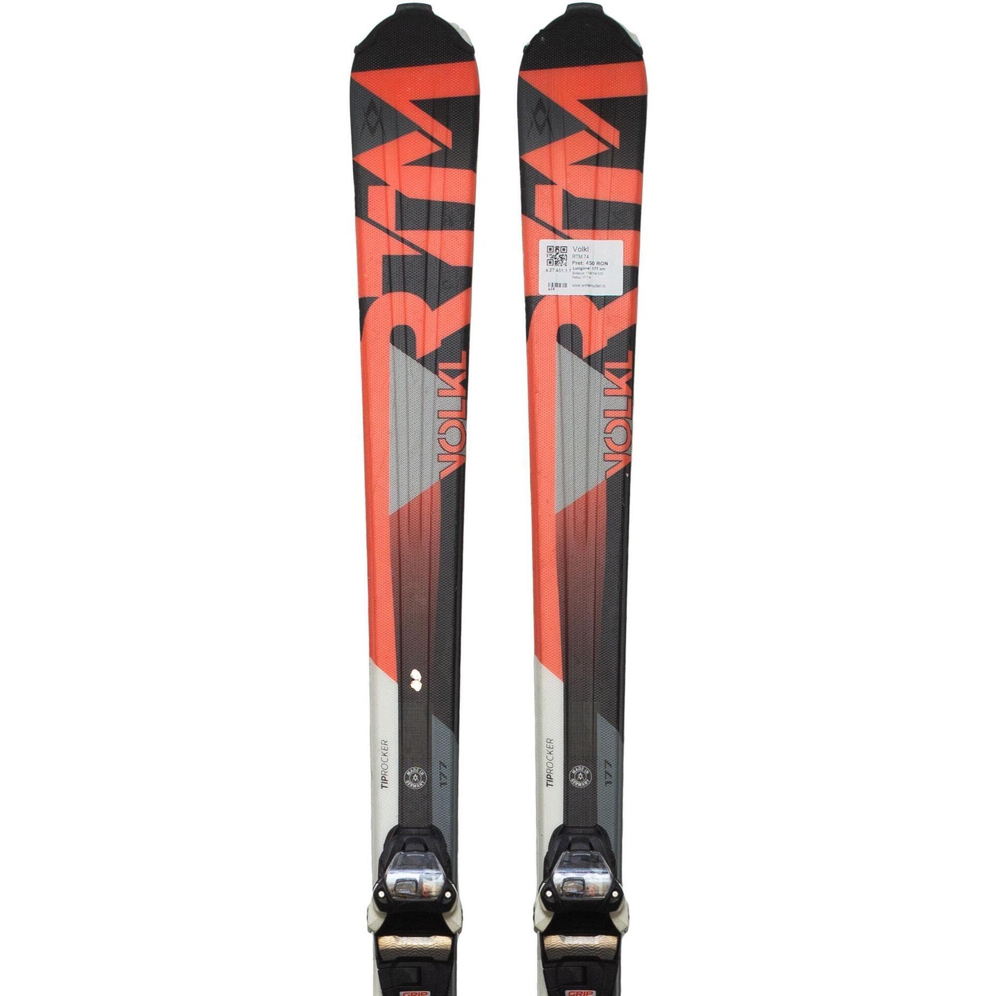Second Life- Narty VOLKL RTM 74, 177 cm- Stan dobry