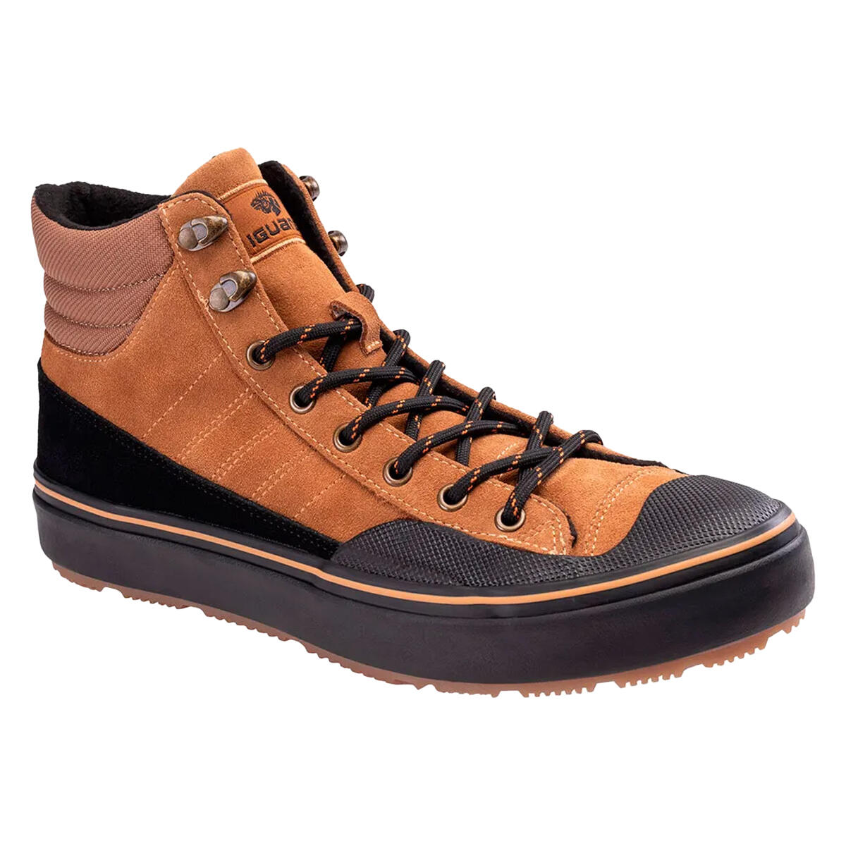 Buty Turystyczne Męskie Zamsz Średnia Wysokość Troper