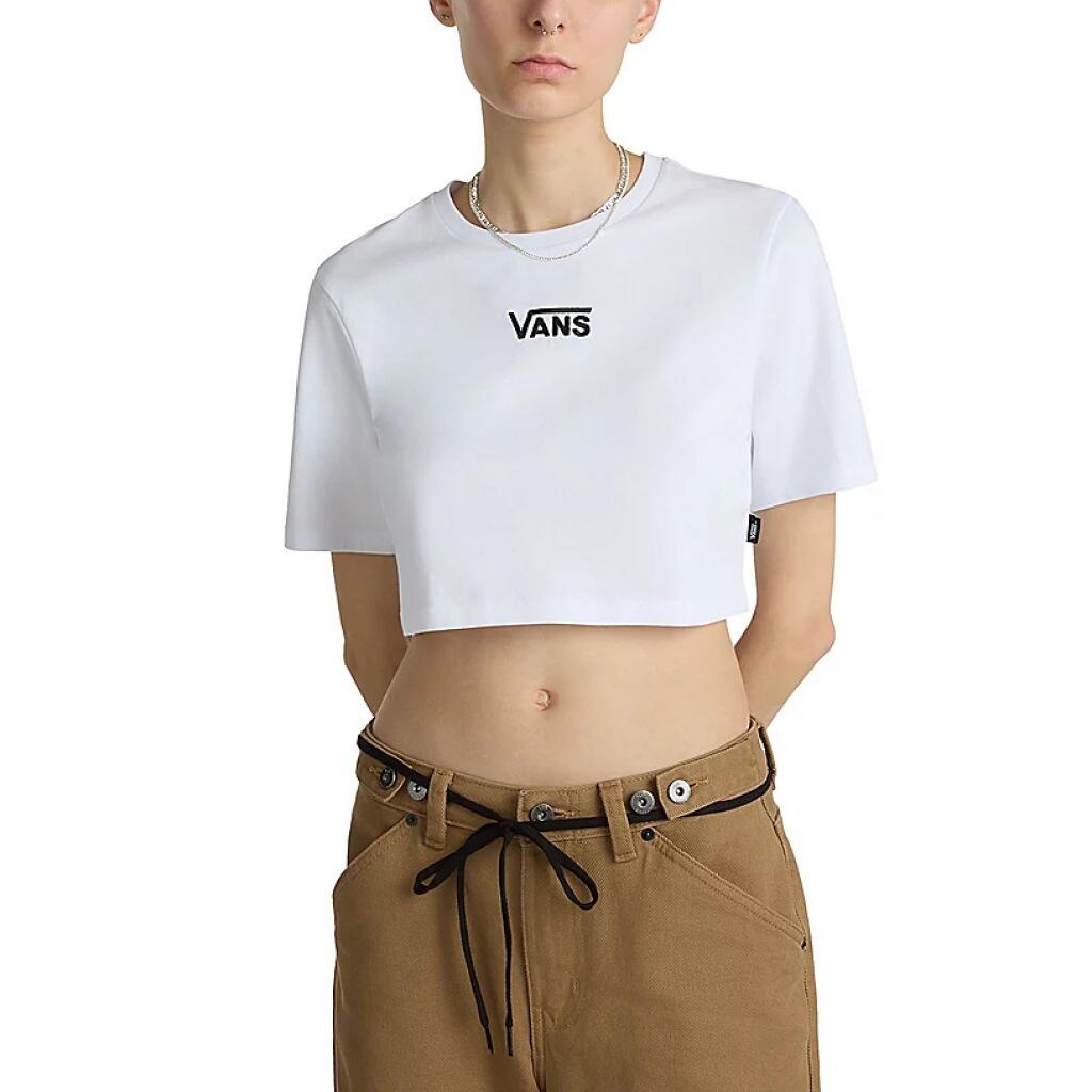 Koszulka sportowa damska Vans Flying V Crew Crop