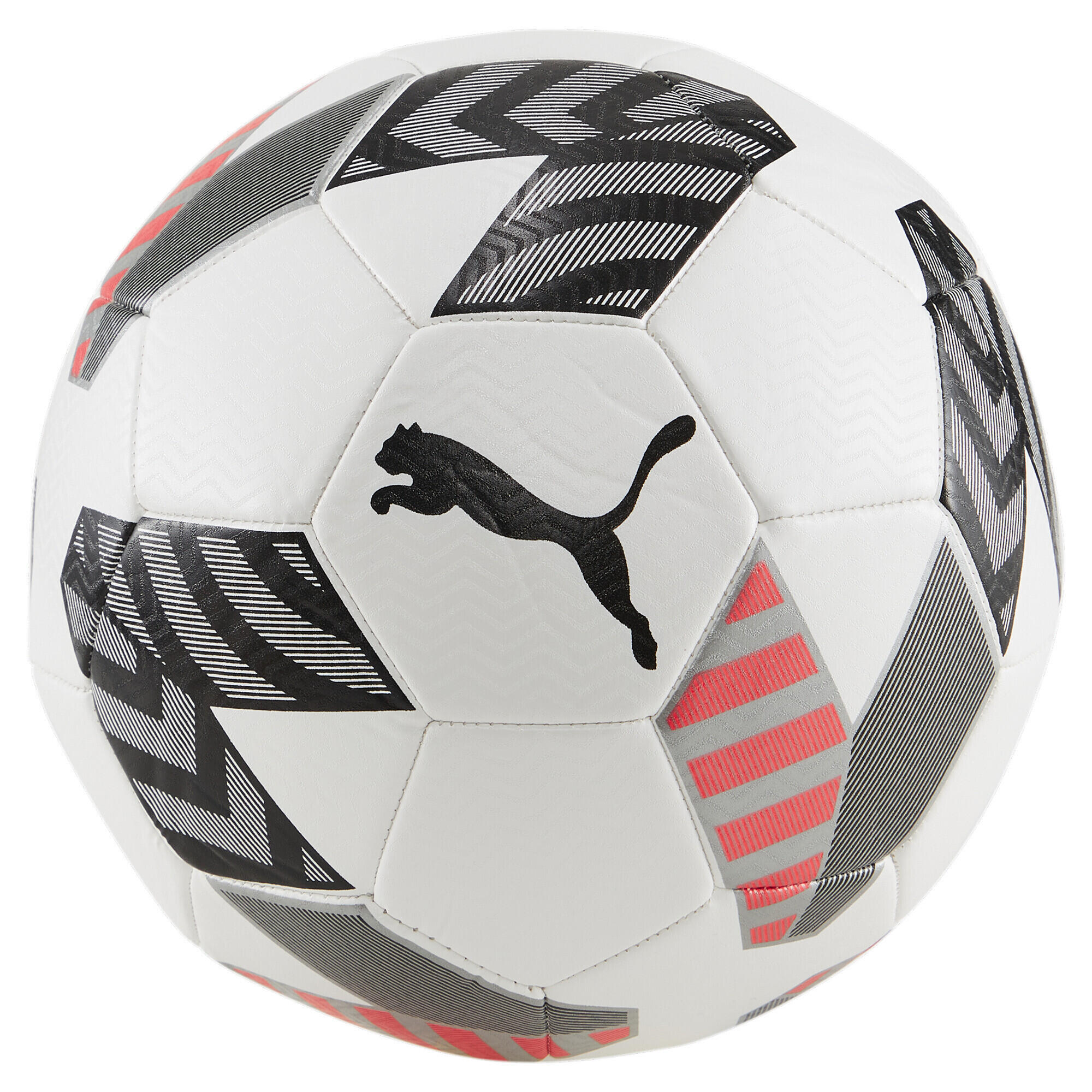 Piłka nożna Puma King Ball biało-szara