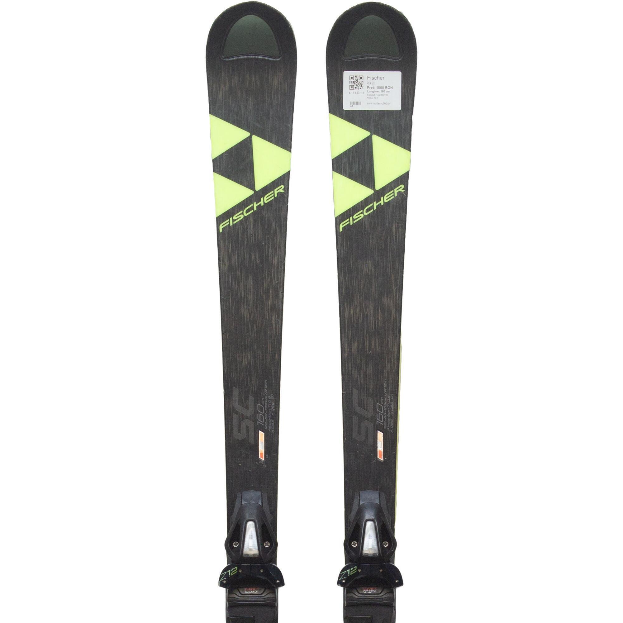 Second Life- Narty FISCHER RC4 SC, 155 cm- Stan bardzo dobry