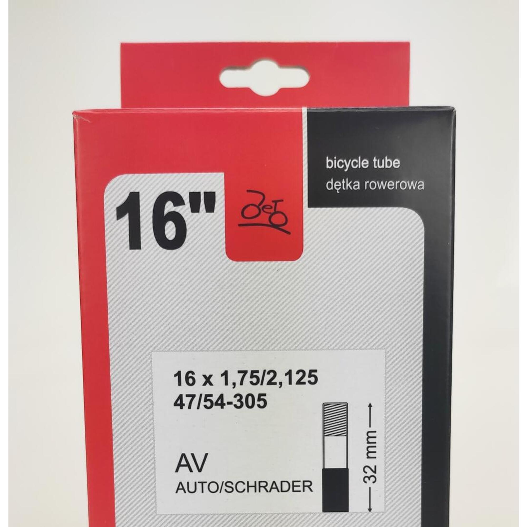 Dętka JET 16"x1,75/2,125 AV-32mm