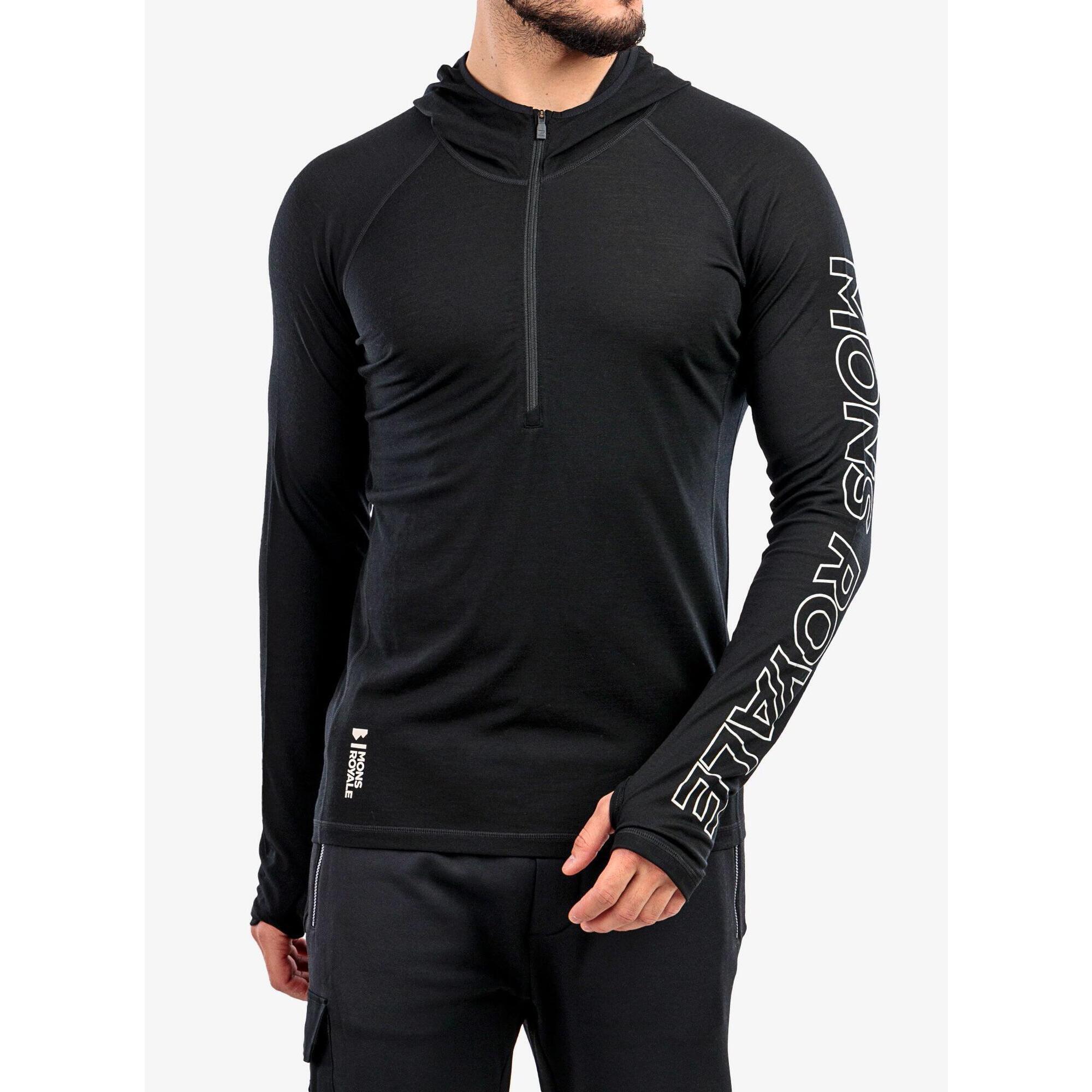 Bluza termoaktywna męska Mons Royale Temple Tech Hood