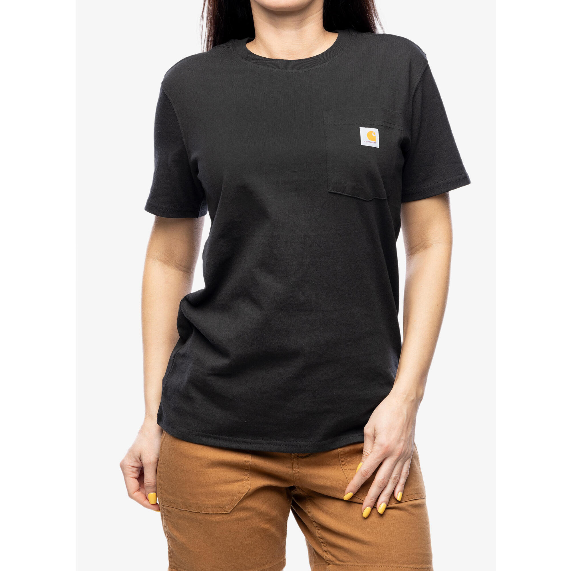 Koszulka bawełniana damska Carhartt Workwear Pocket S/S T-Shirt