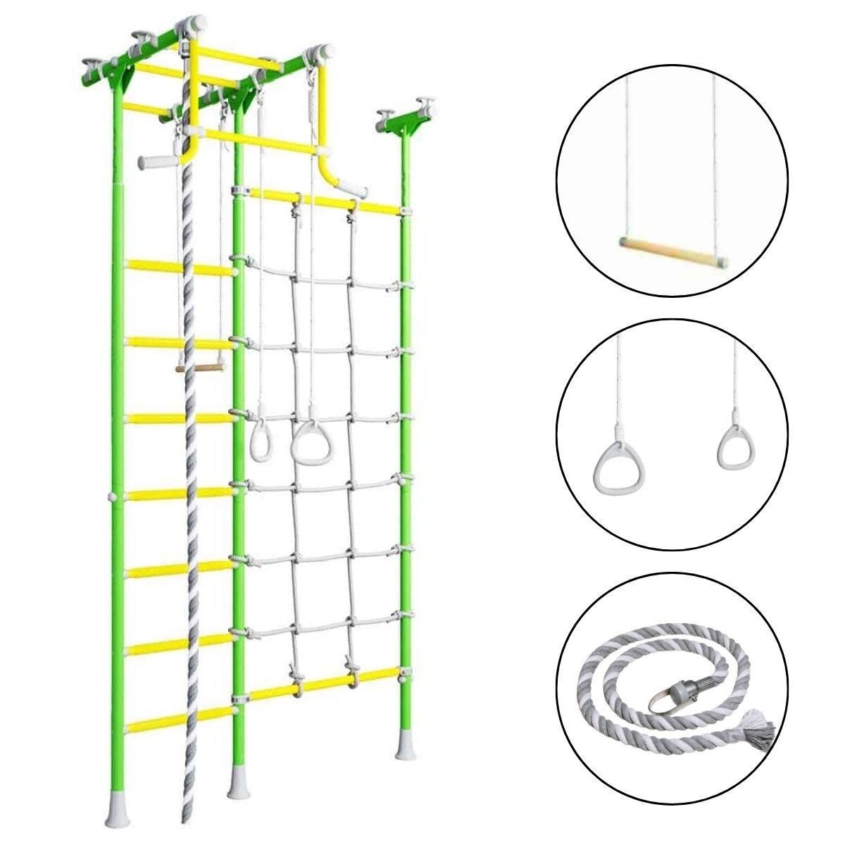 Drabinka gimnastyczna Merkury - jasnozielony