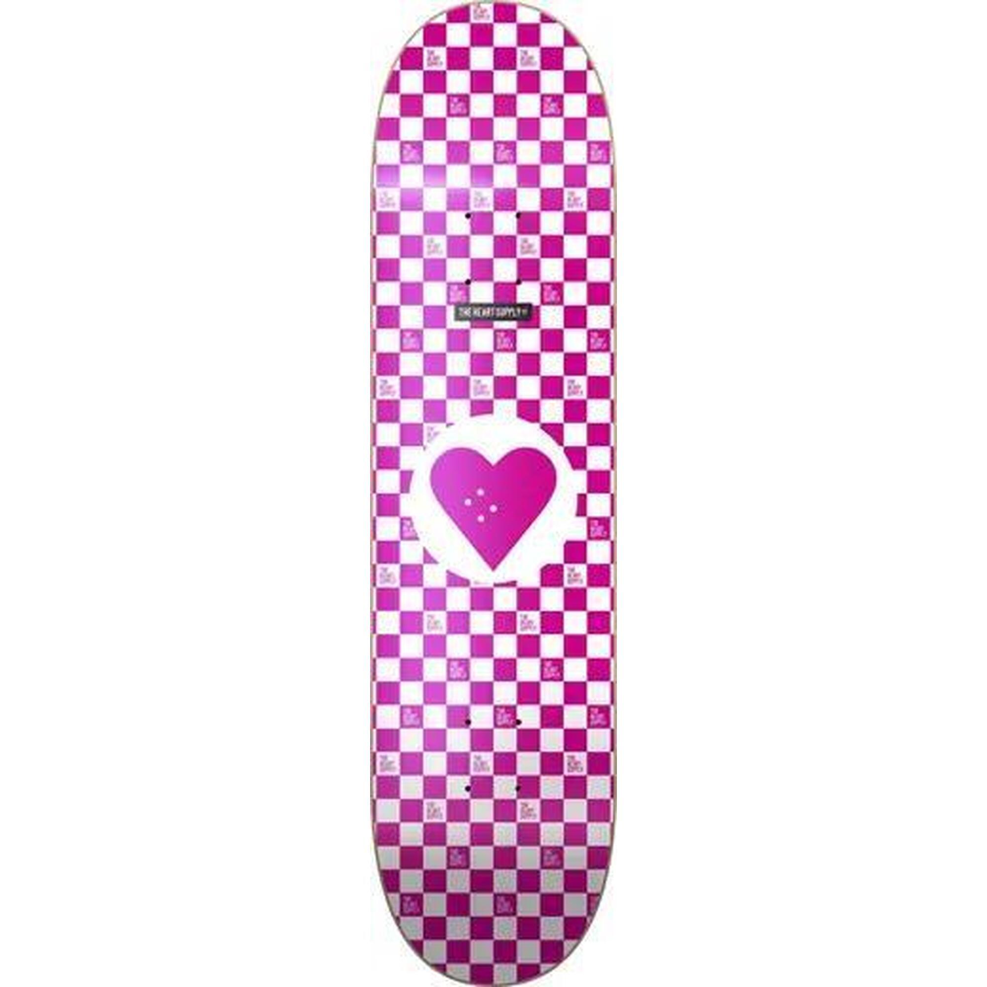 Deski Blaty Heart Supply Round Logo Blat Deskorolka - 7.75" - Checks
