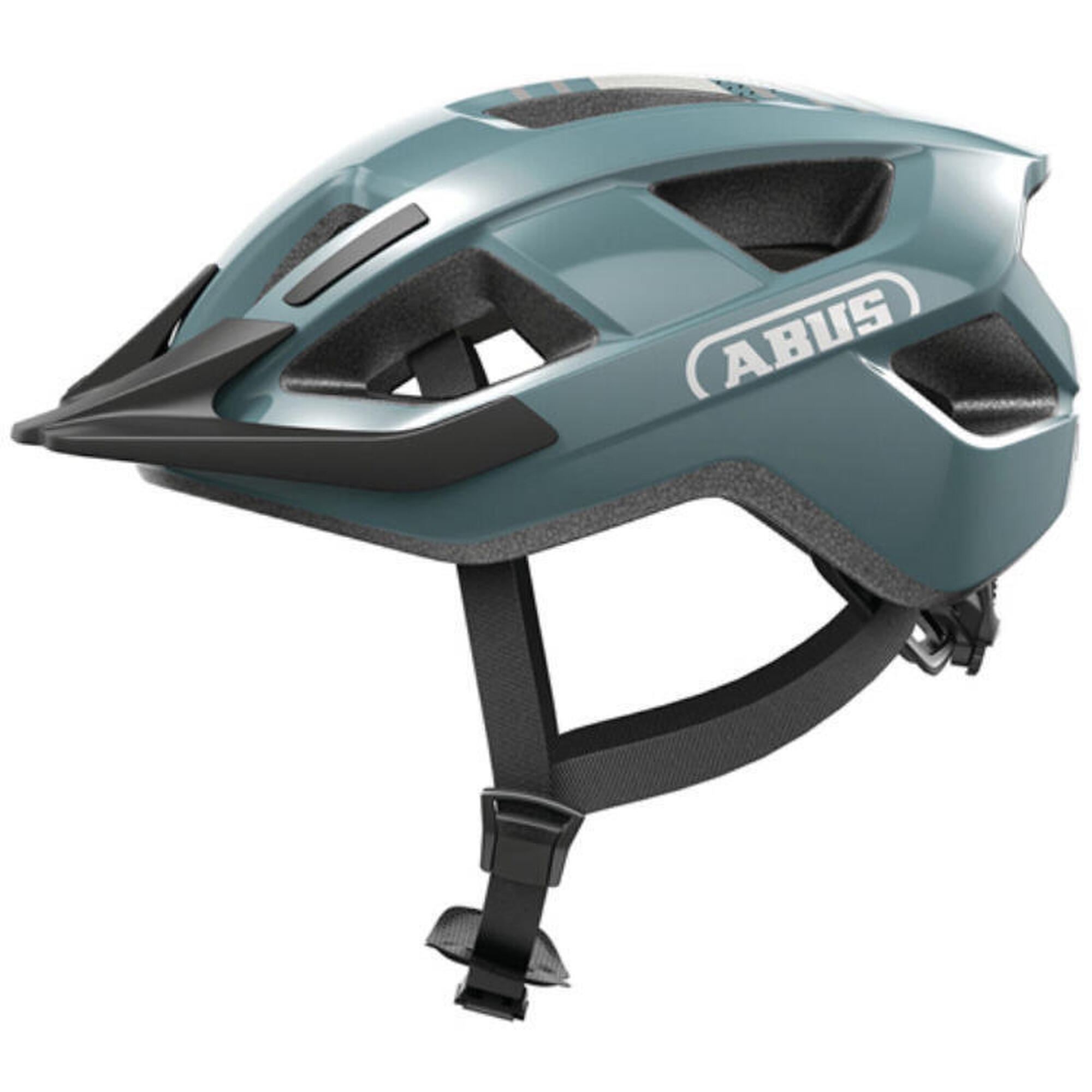 Miejski kask rowerowy Aduro 3.0 LED, niebieski lodowcowy