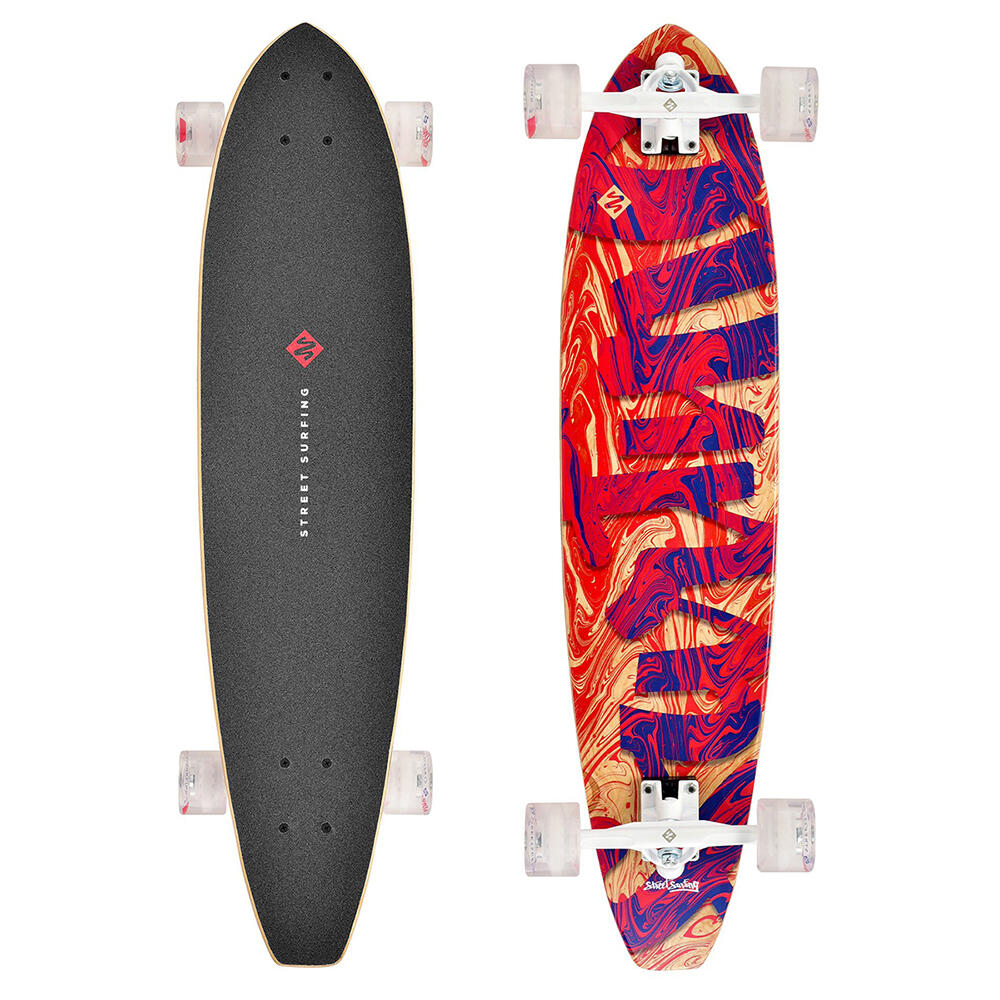 Cut Kicktail Longboard 36" Streaming