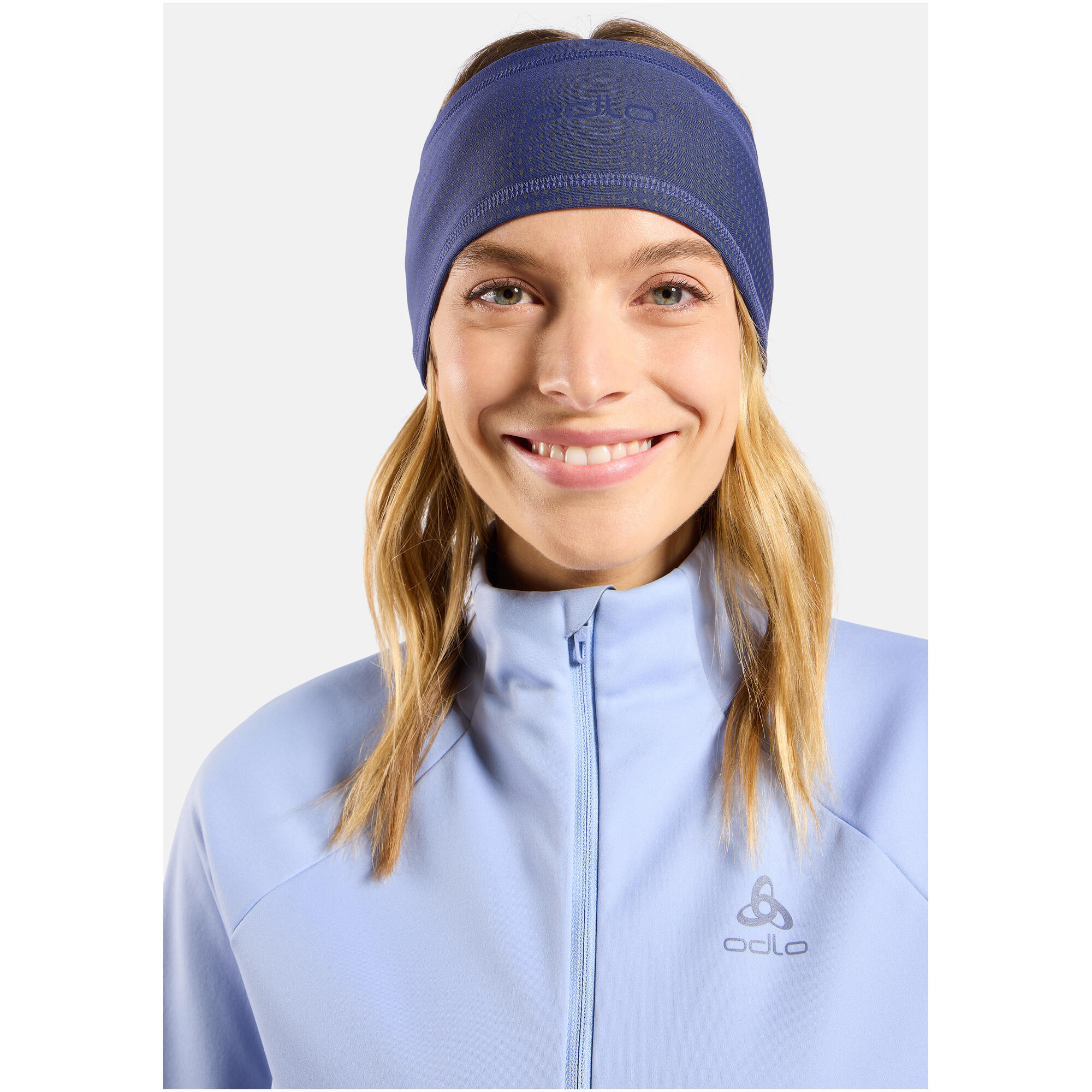 Opaska Odlo Headband POLYKNIT WARM REFLECTIVE