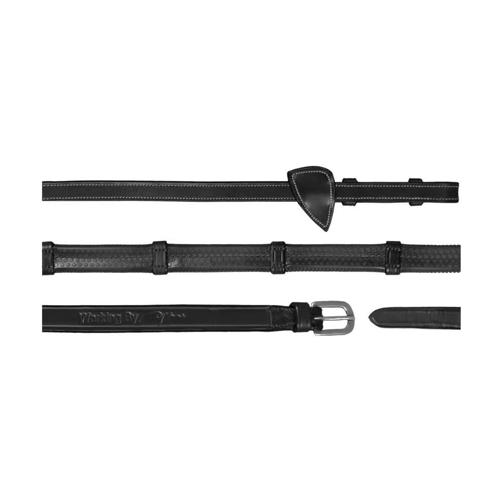 Smycze gumowe dla koni z 7 zatrzaskami Dy'on