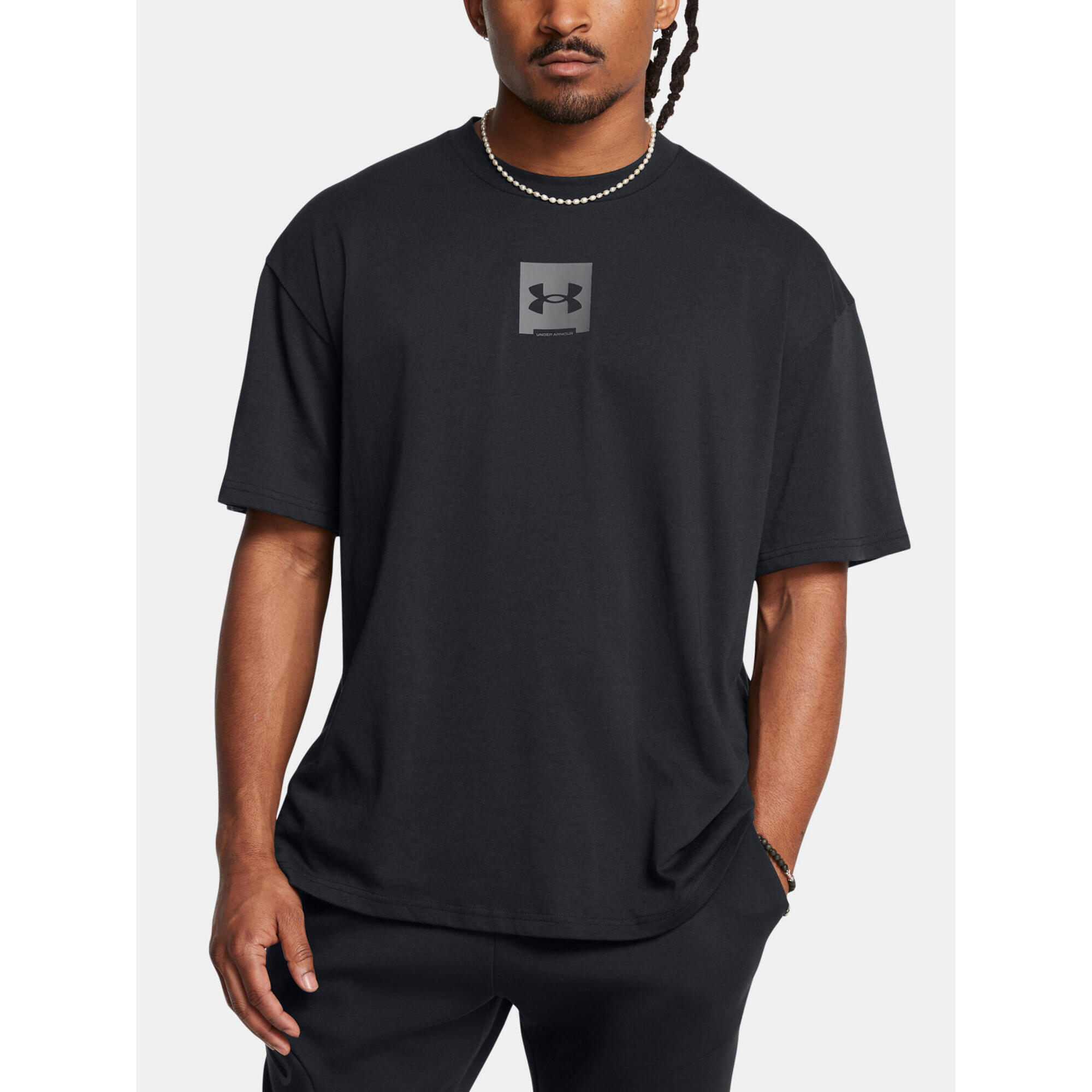 Koszulka męska sportowa Under Armour UA M HW OS SM BOX SS
