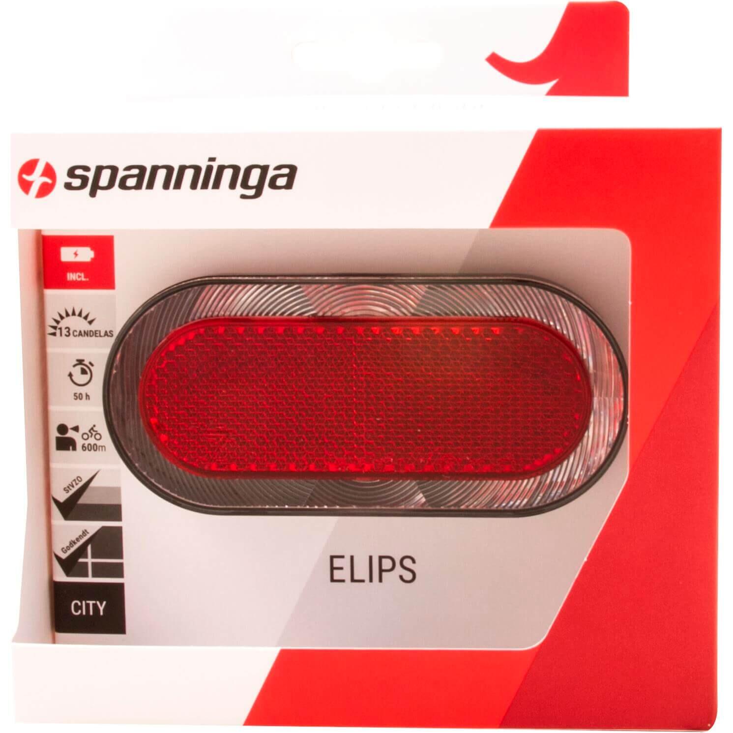 Lampa Tylna Elips Xb Na Akumulator 80Mm
