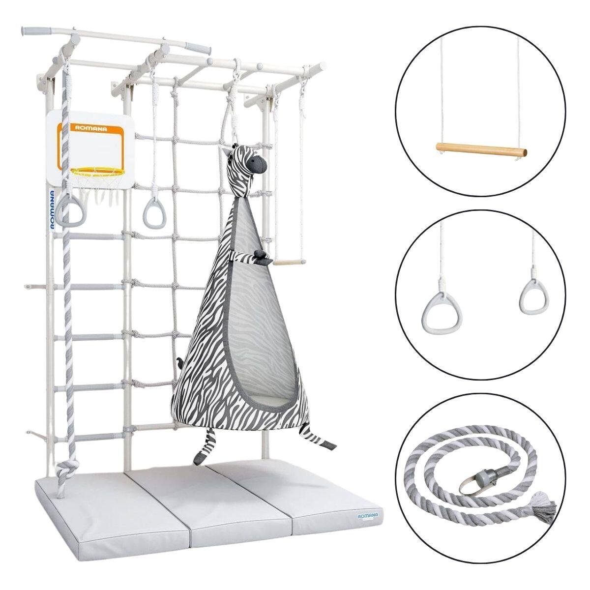 Drabinka gimnastyczna Kometa Next 5 Max + kokon Zebra