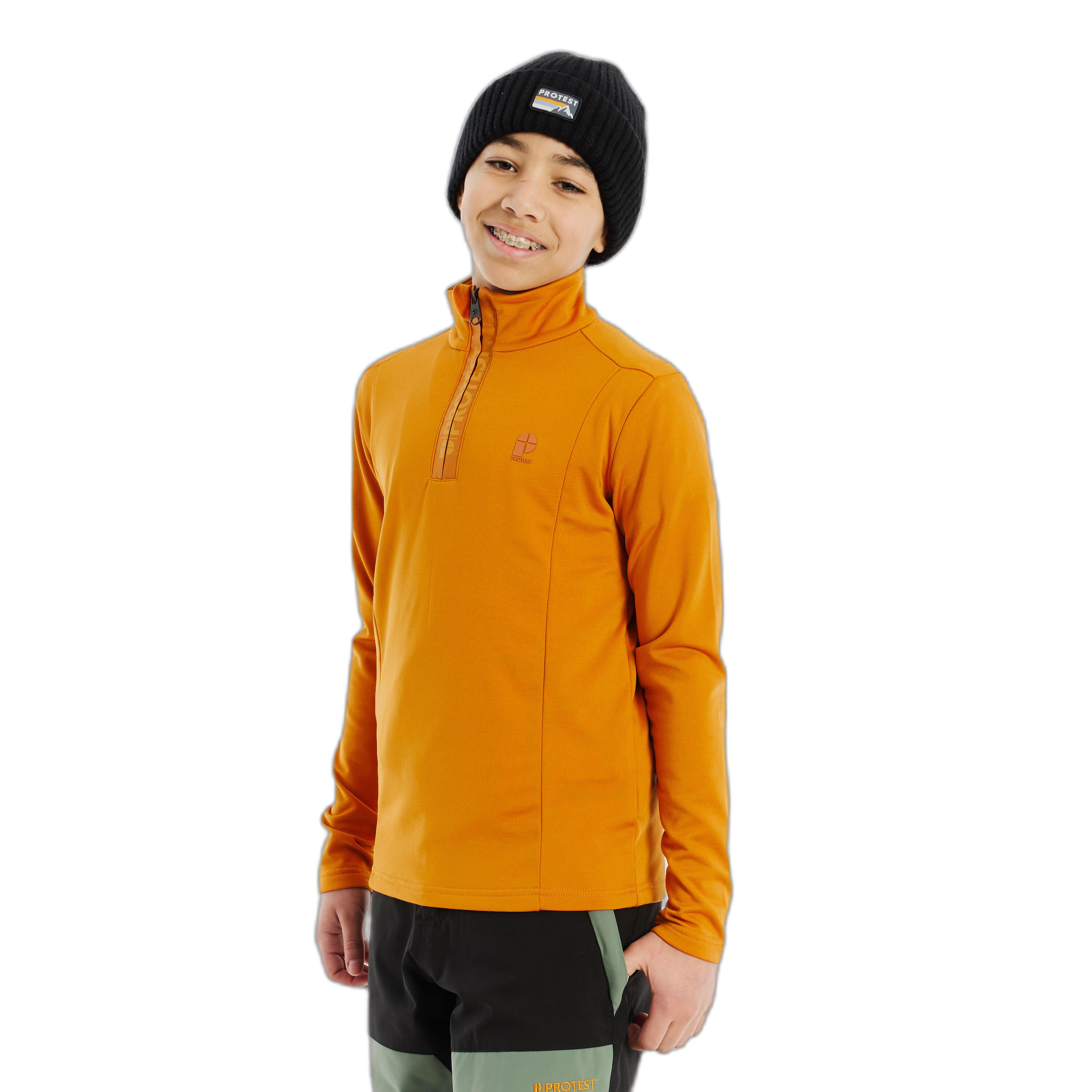 Bielizna termoaktywna dziecięca 1/4 zip Protest Rewillowy