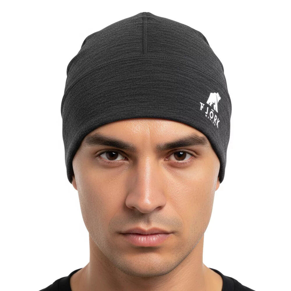 Czapka do biegania z merynosów