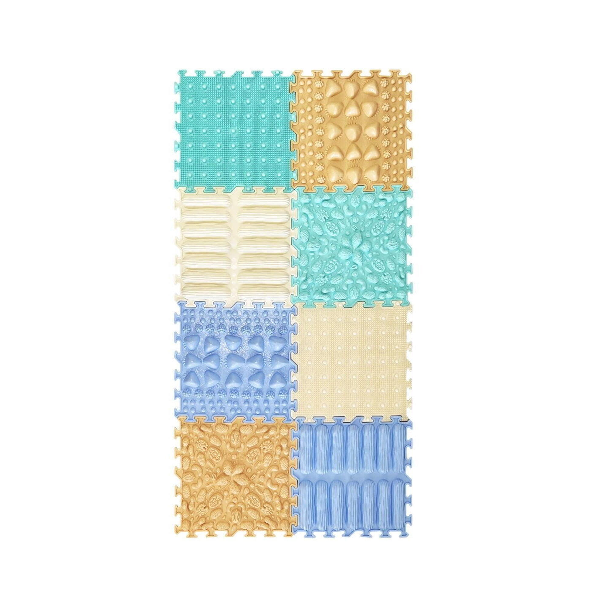 mata sensoryczna Pastel 8 szt. 25x25cm