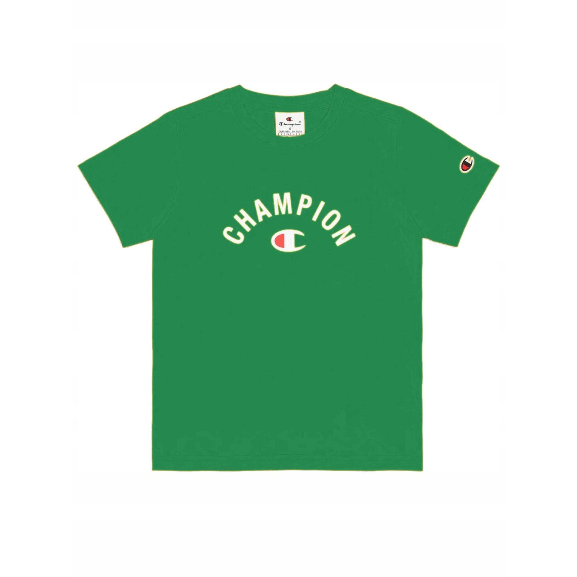 KOSZULKA męska CHAMPION 220798-GS130 bawełna zielony sportowy XL