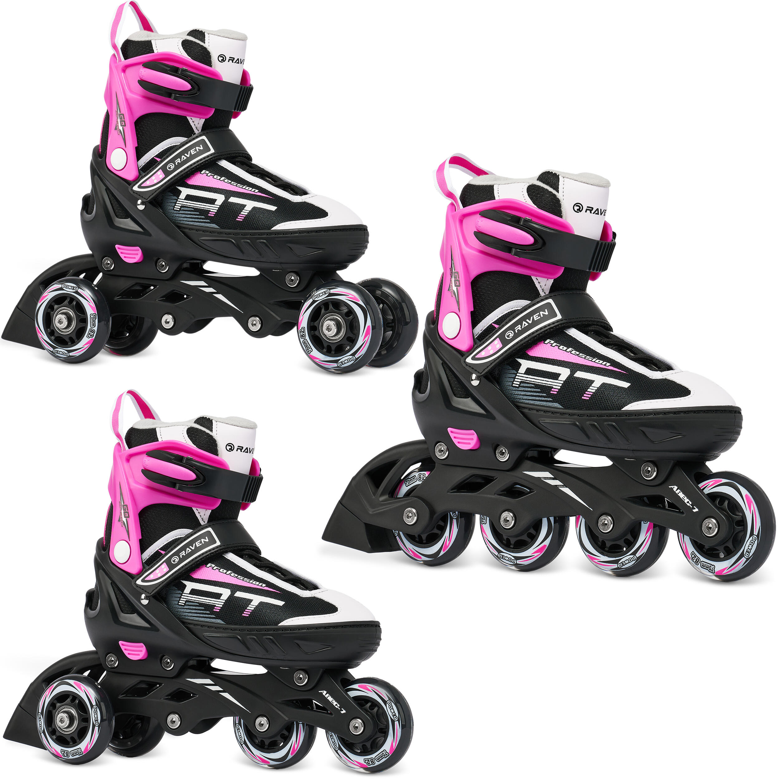 Rolki Wrotki Regulowane 3w1 RAVEN Profession