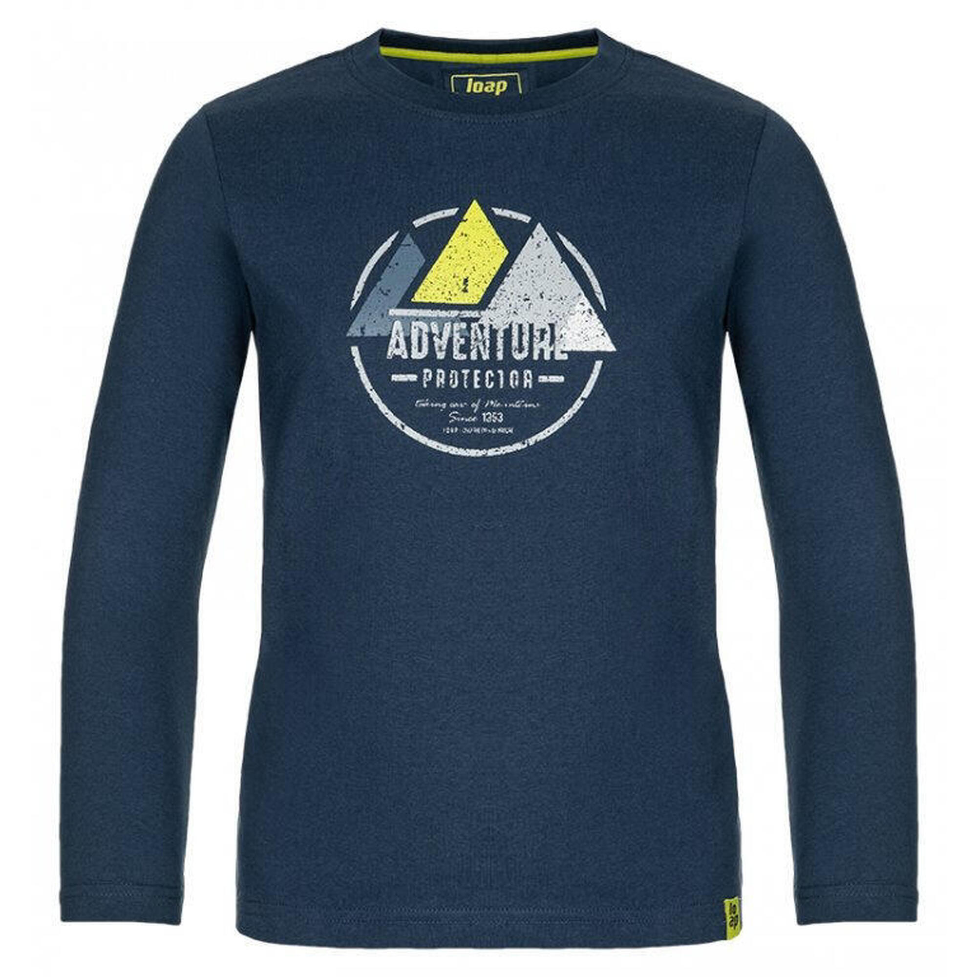 Koszulka dziecięca Loap Bady 116 — długi rękaw, 100% bawełna