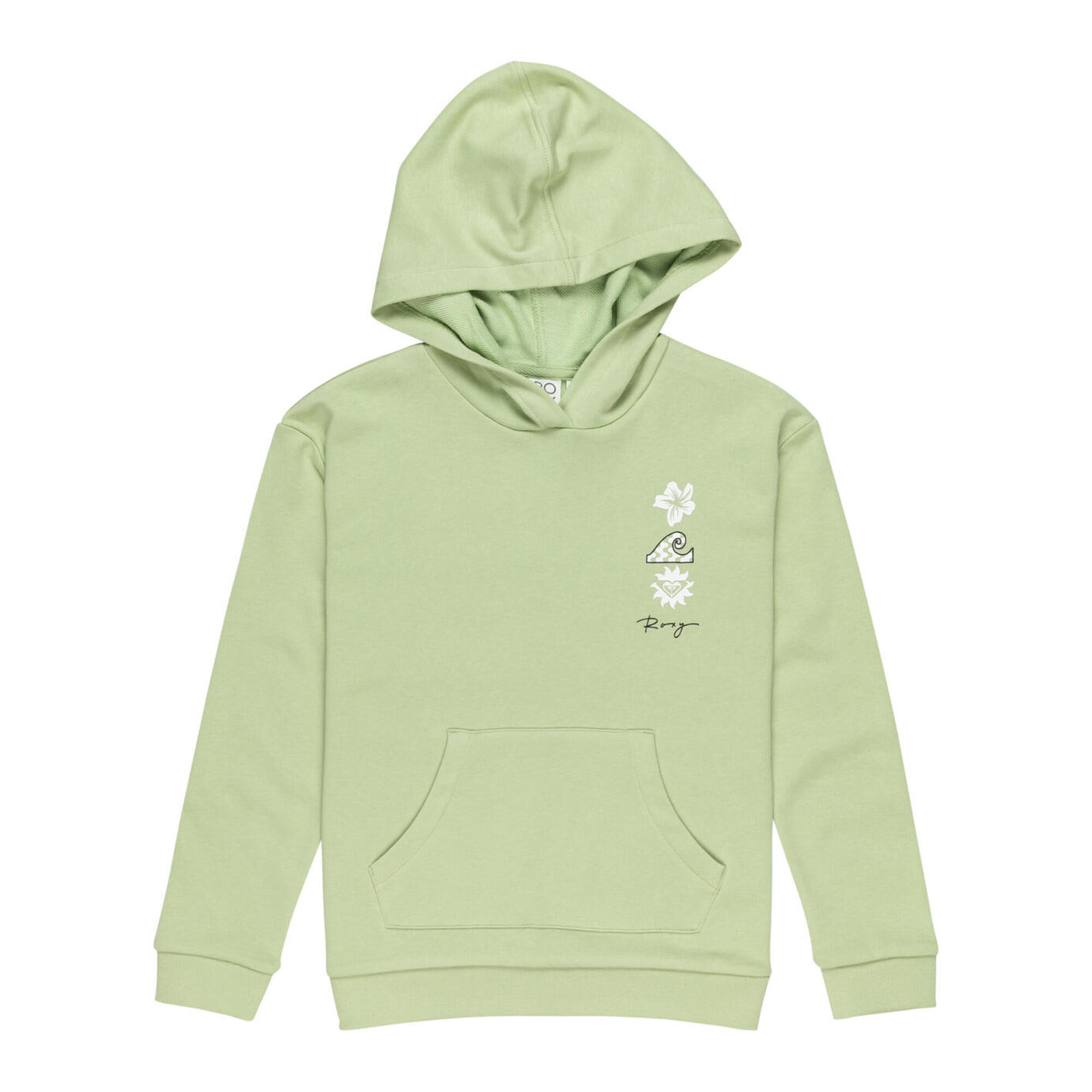 Bluza z kapturem dla Dziewczynki SURF FEELING Zielony