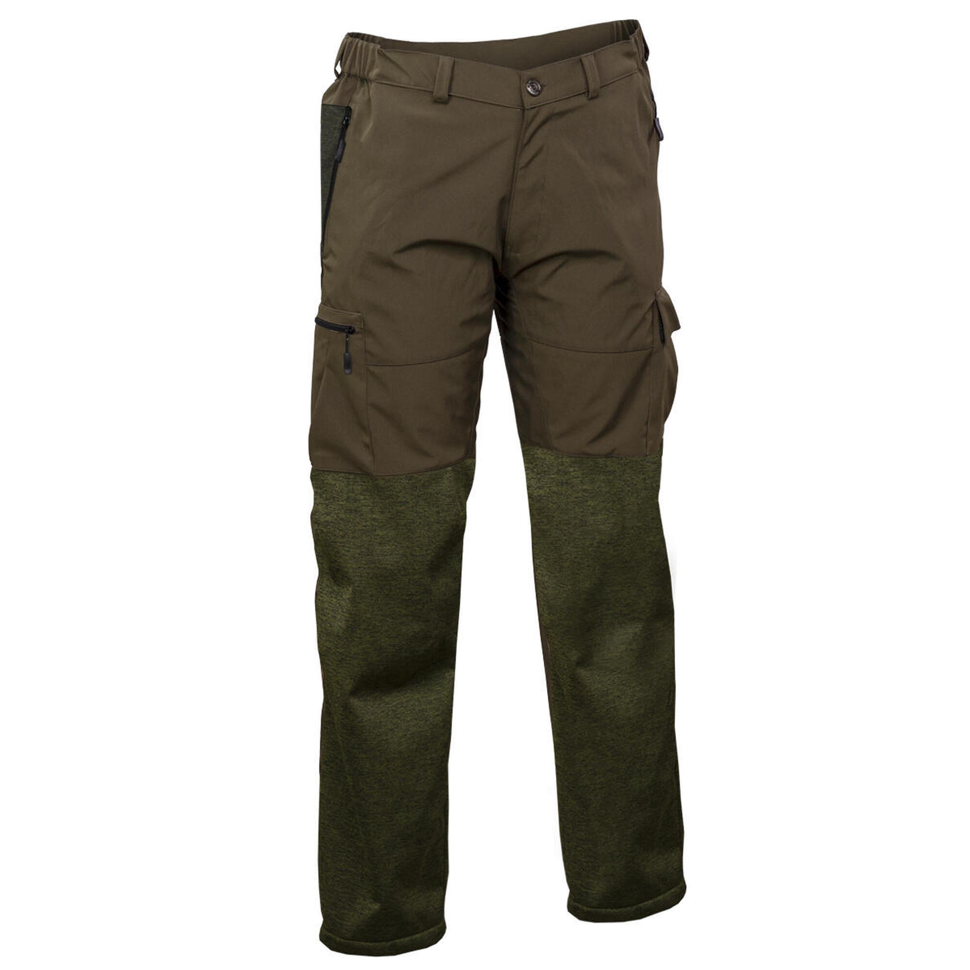 Ocieplane spodnie wędkarskie Softshell