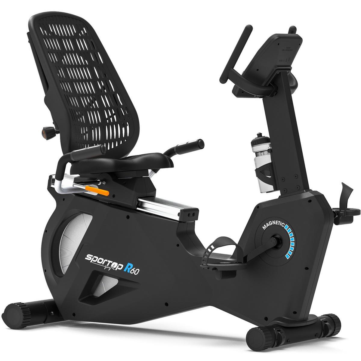 Rower magnetyczny Sportop R60 z uchwytem na bidon i tablet