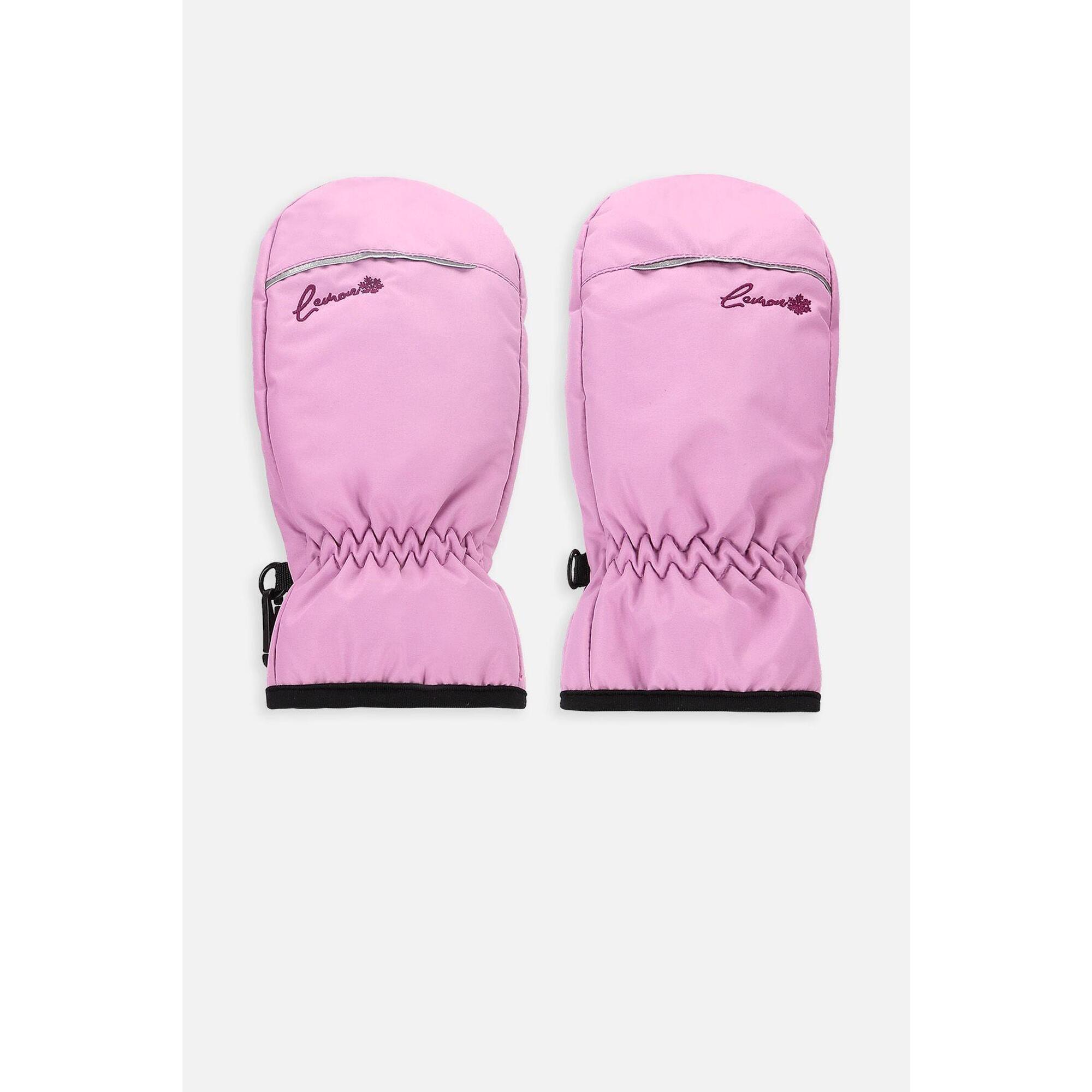 Rękawice narciarskie dziecięce jednopalczaste Lemon Explore ZL3 fioletowe