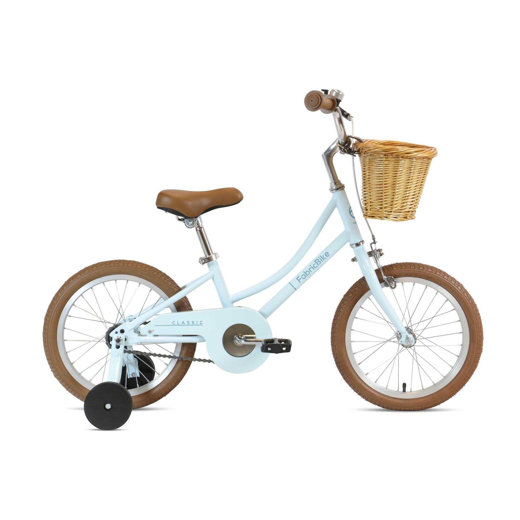 FABRICBIKE Kids Classic 16'' – rower z pedałami dla dzieci 3-7 lat. Blue