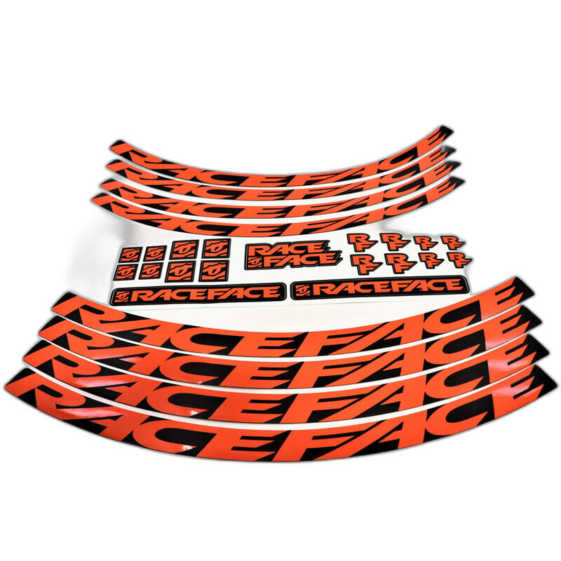 Zestaw naklejek Race Face – large