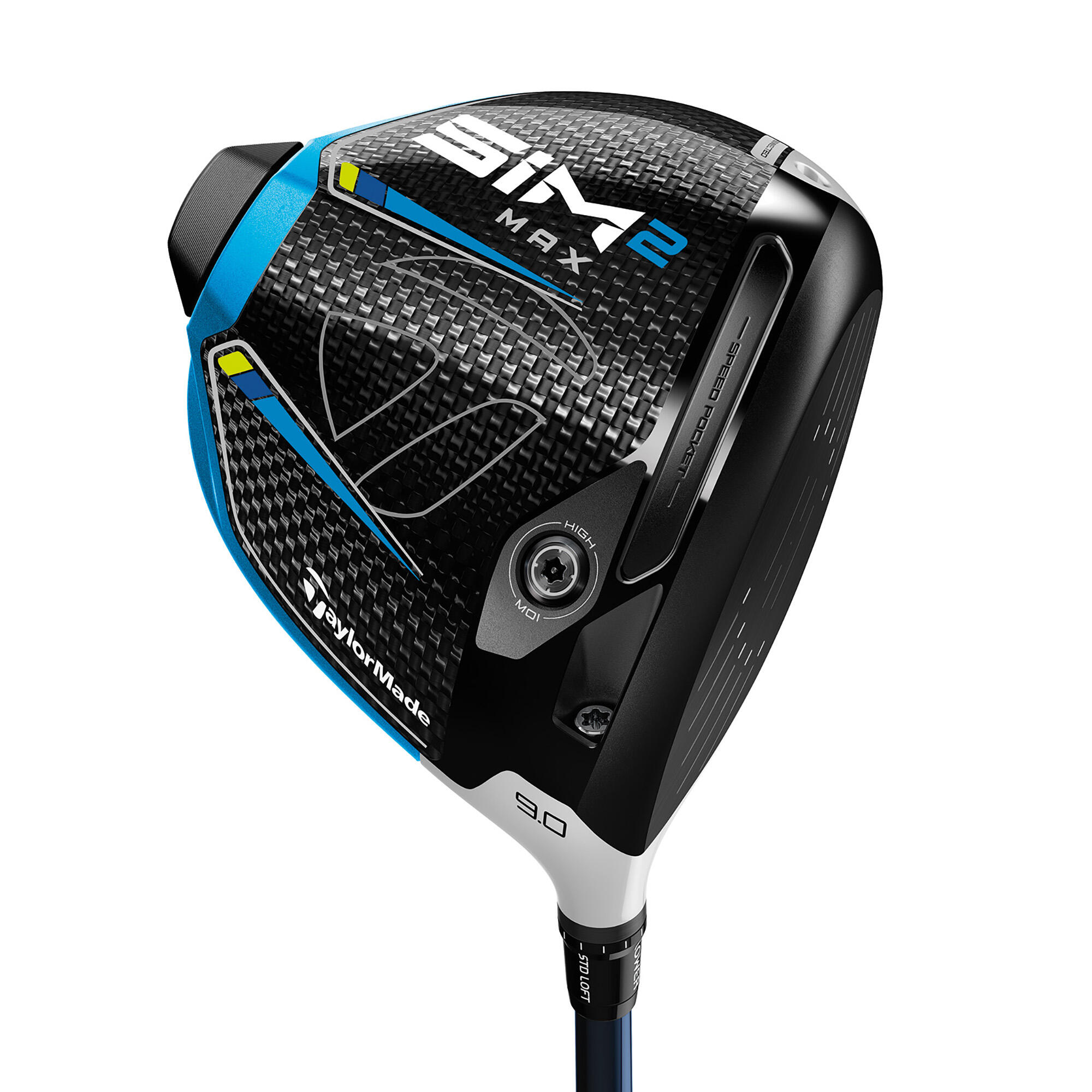 Kij golfowy driver dla praworęcznych SIM2 Taylormade